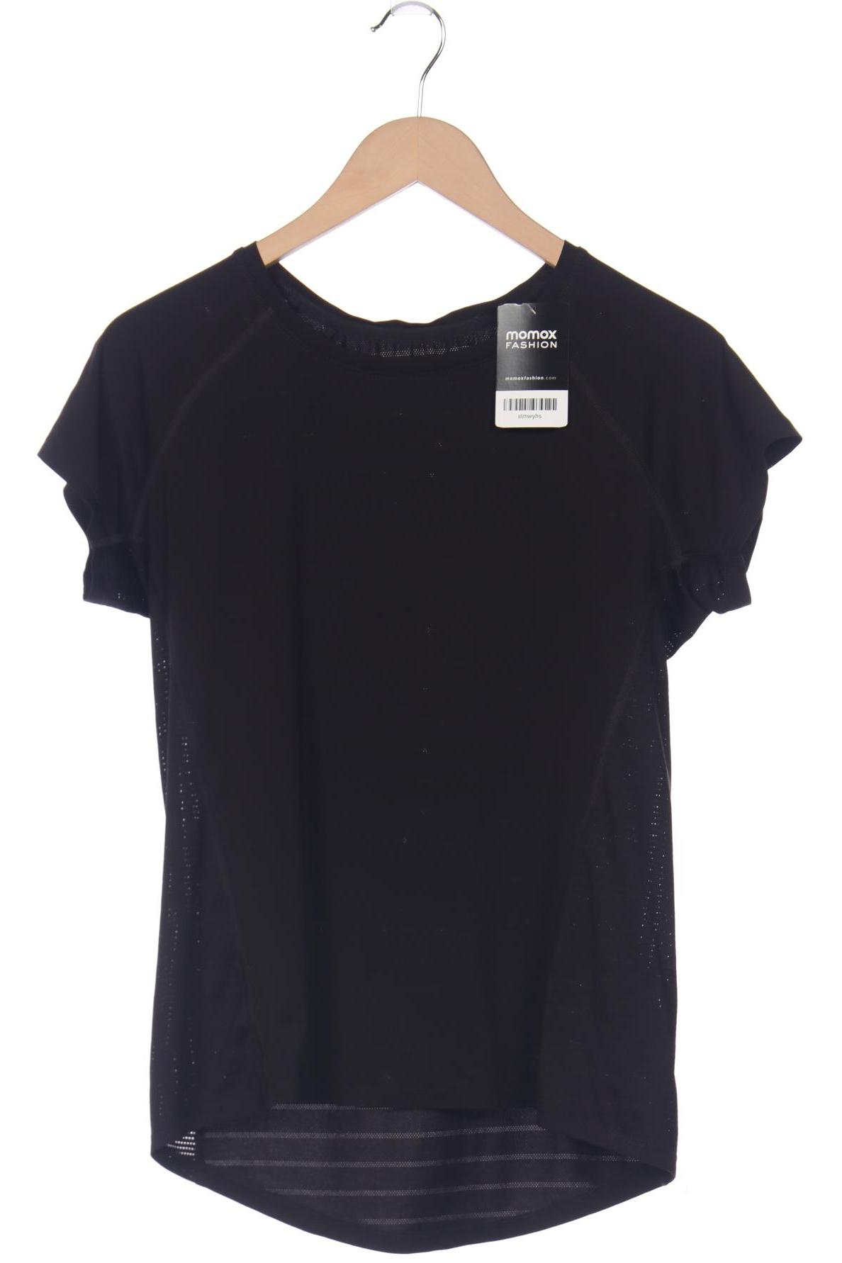 

H&M Damen T-Shirt, schwarz