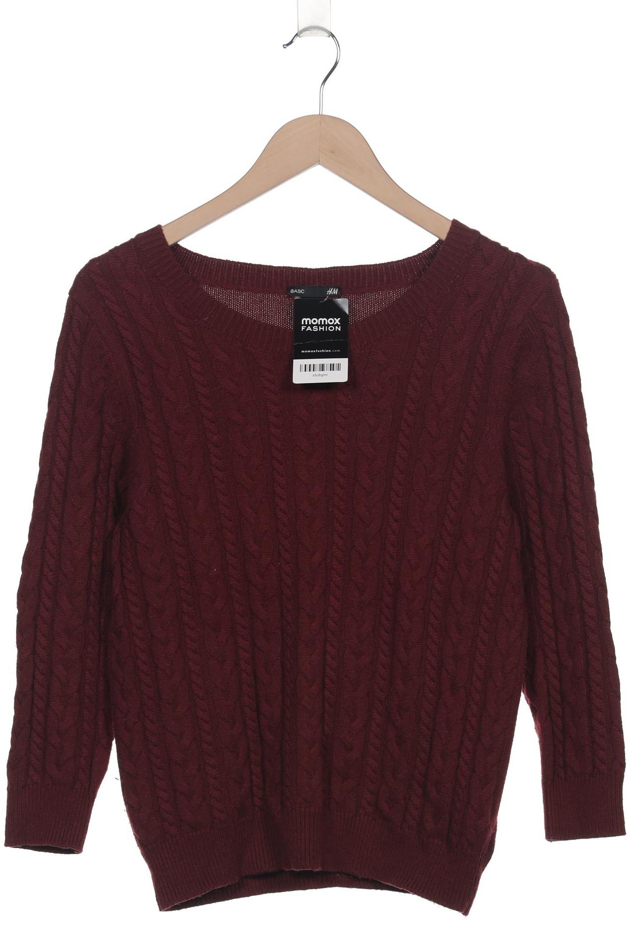 

H&M Damen Pullover, bordeaux, Gr. 36