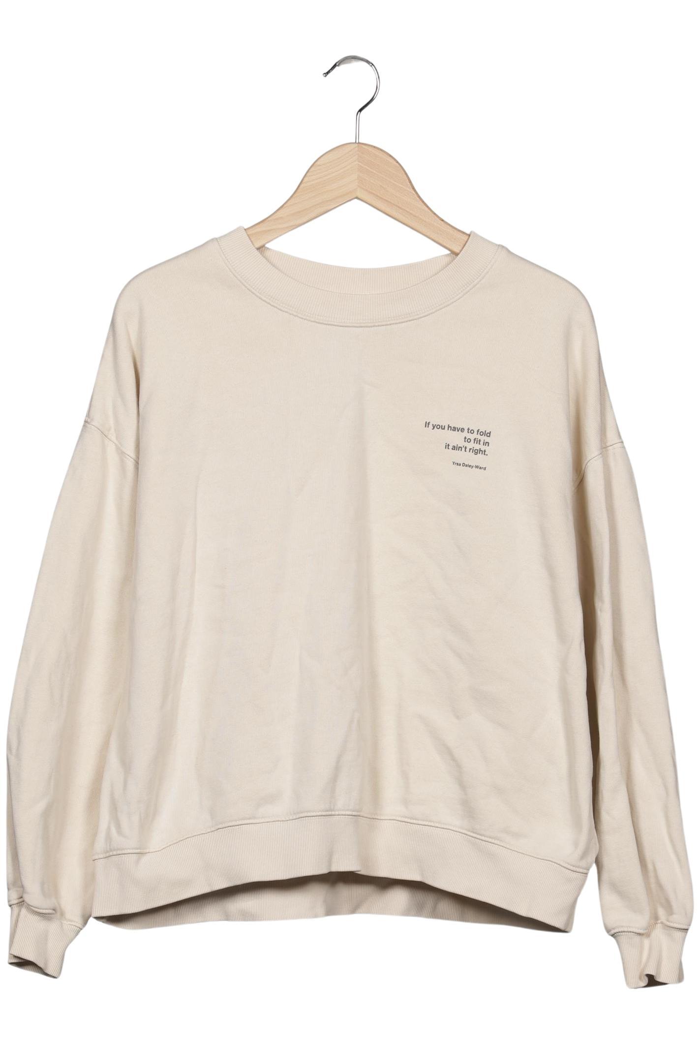 

H&M Damen Sweatshirt, beige, Gr. 38