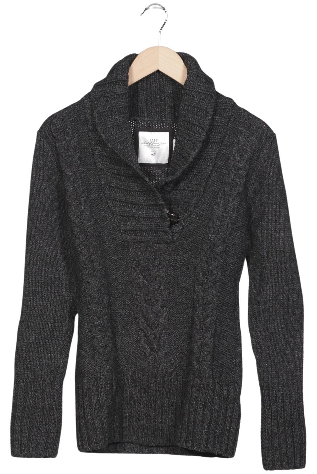 

H&M Damen Pullover, grau, Gr. 36