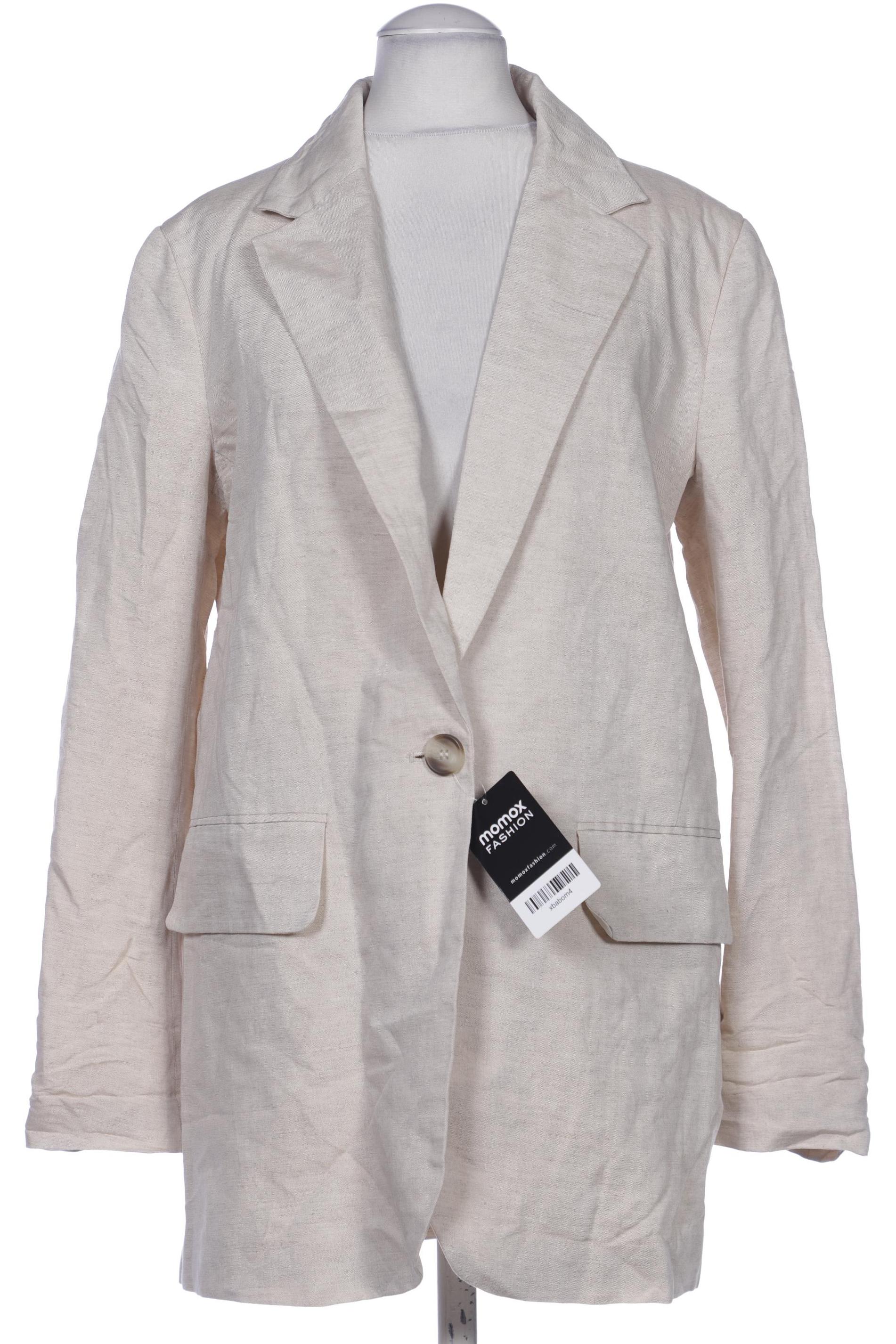 

H&M Damen Blazer, beige, Gr. 34