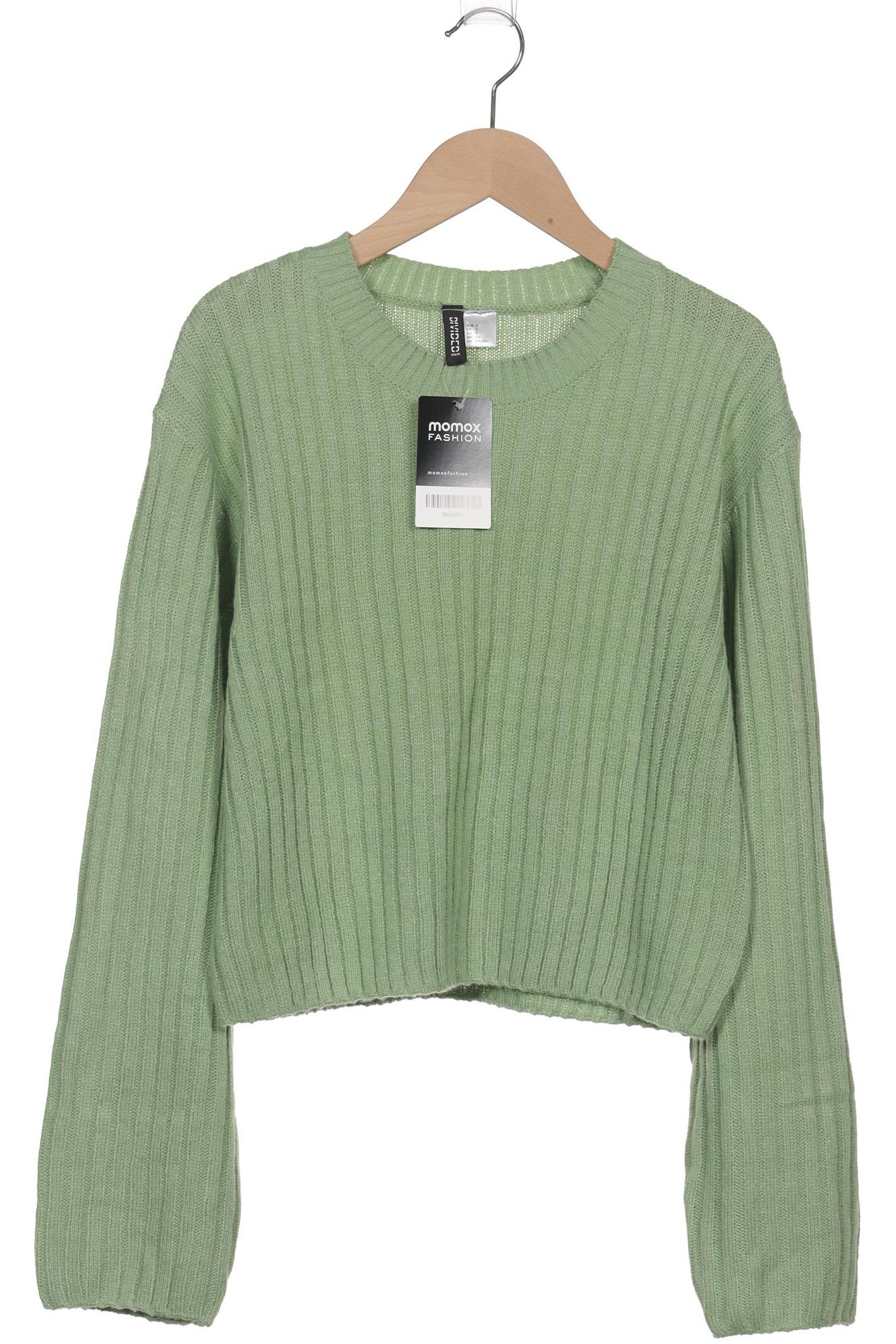 

H&M Damen Pullover, grün, Gr. 36
