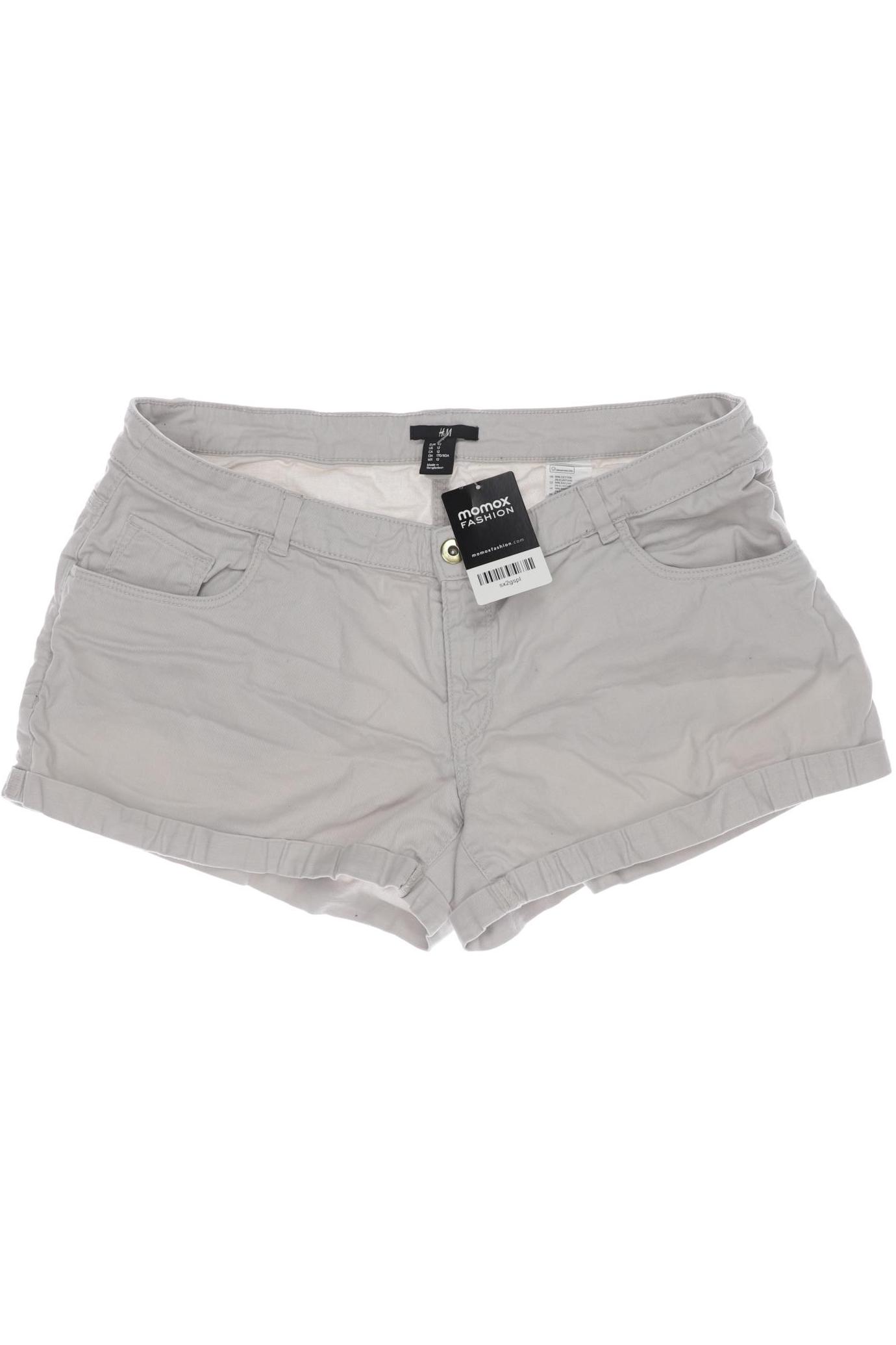

H&M Damen Shorts, grau, Gr. 42