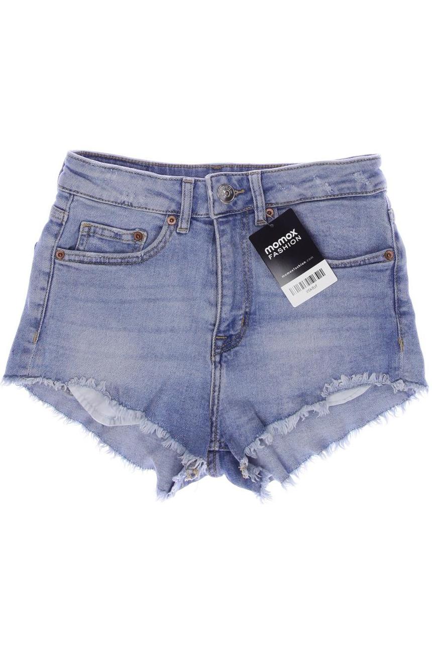 

H&M Damen Shorts, blau, Gr. 34