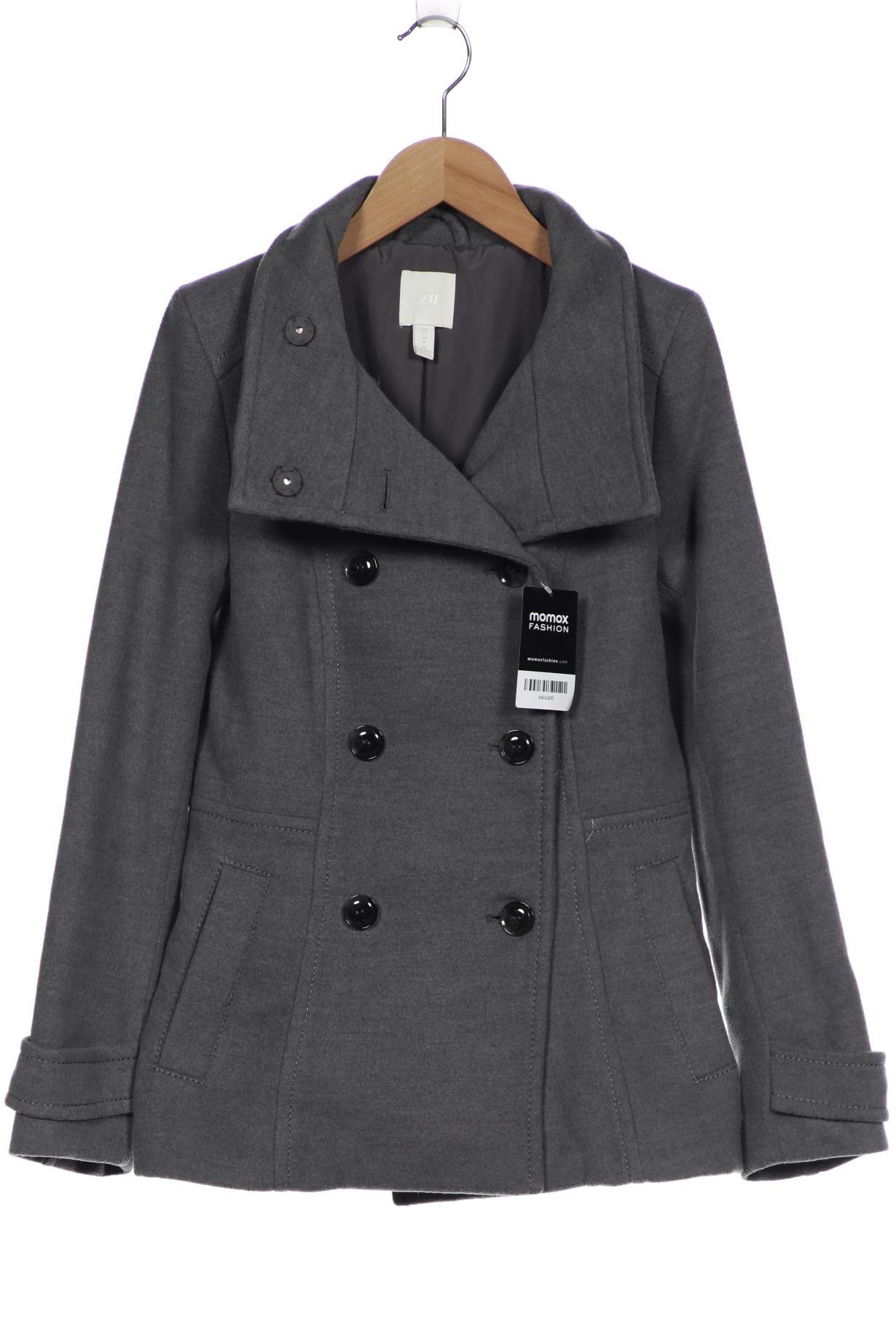 

H&M Damen Mantel, grau