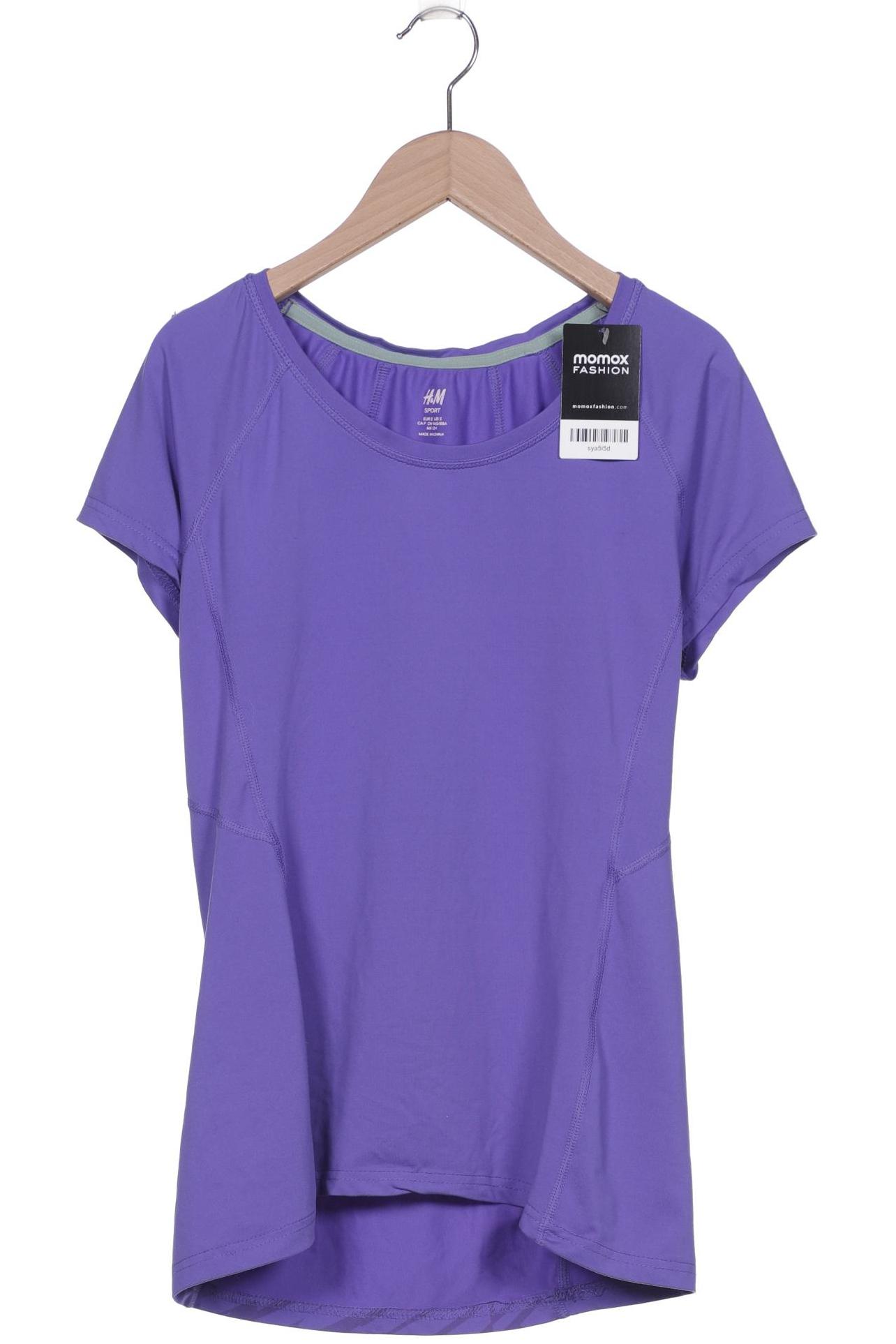 

H&M Damen T-Shirt, flieder