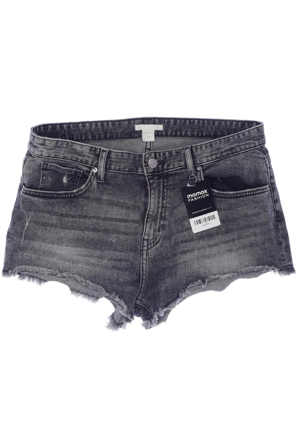 

H&M Damen Shorts, grau, Gr. 40