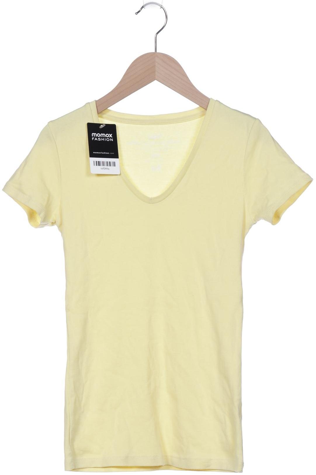 

H&M Damen T-Shirt, gelb, Gr. 36