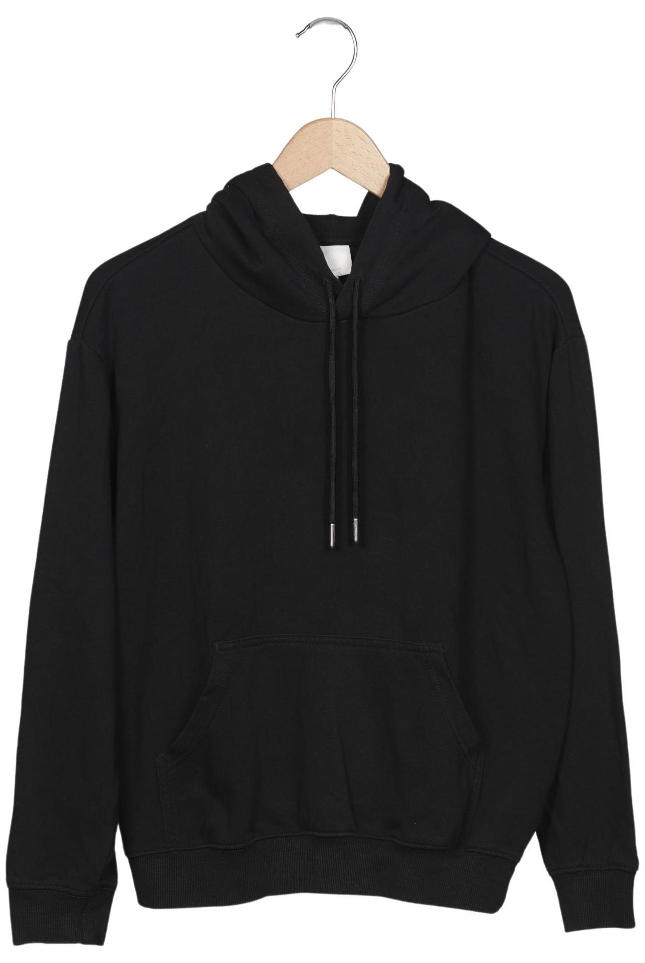 

H&M Damen Kapuzenpullover, schwarz, Gr. 34