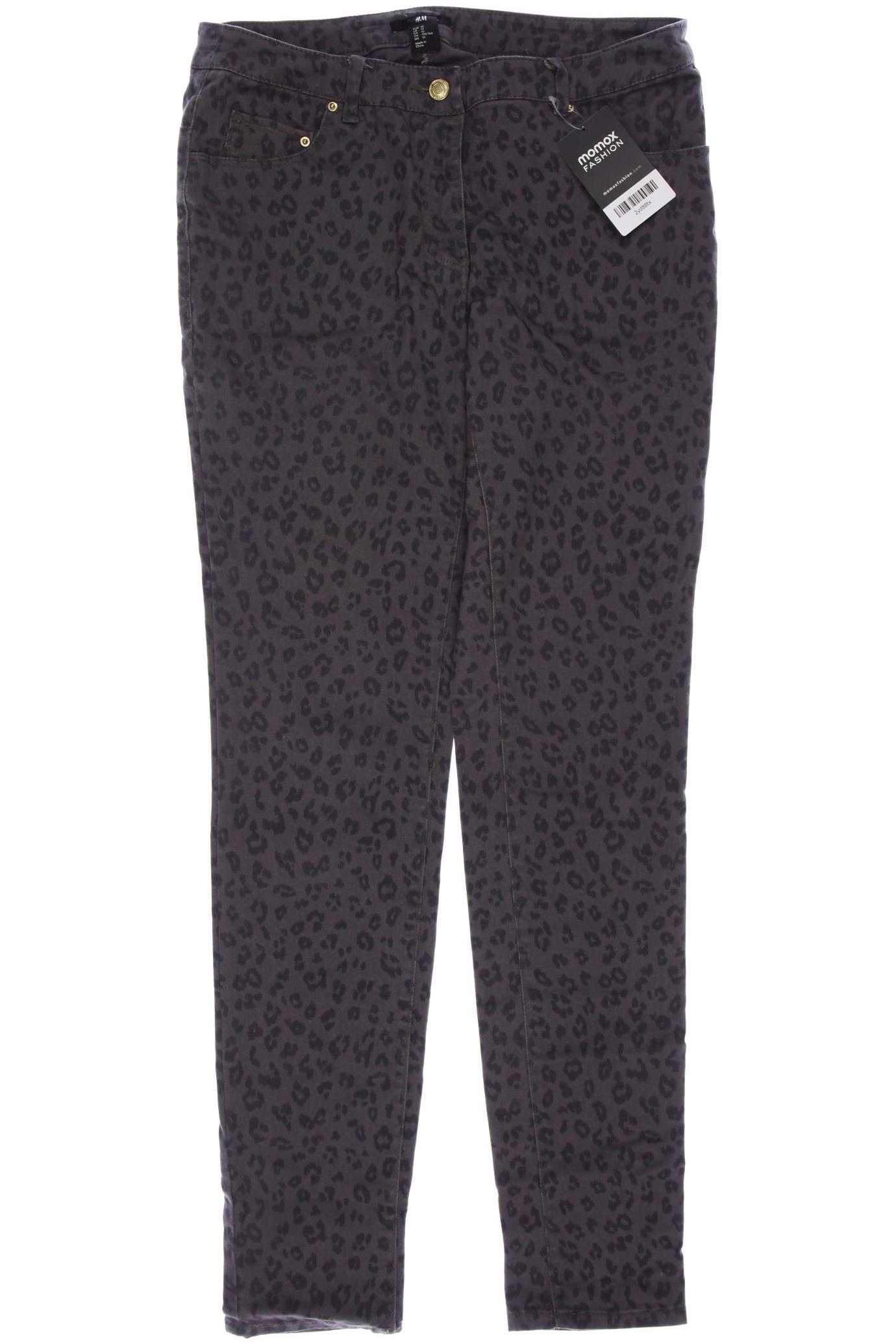 

H&M Damen Jeans, grau, Gr. 40