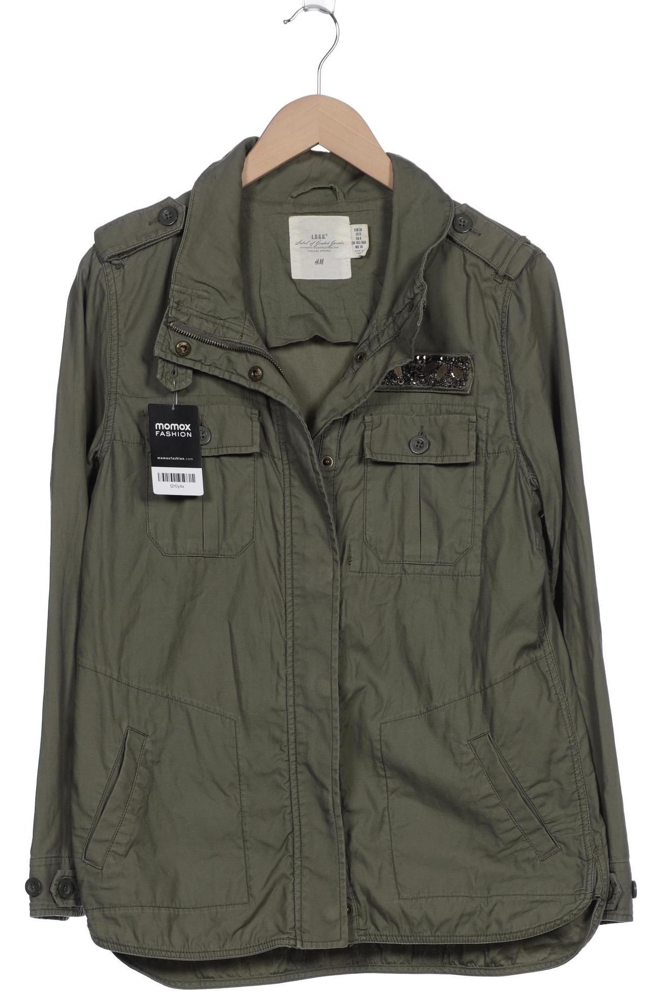 

H&M Damen Jacke, grün