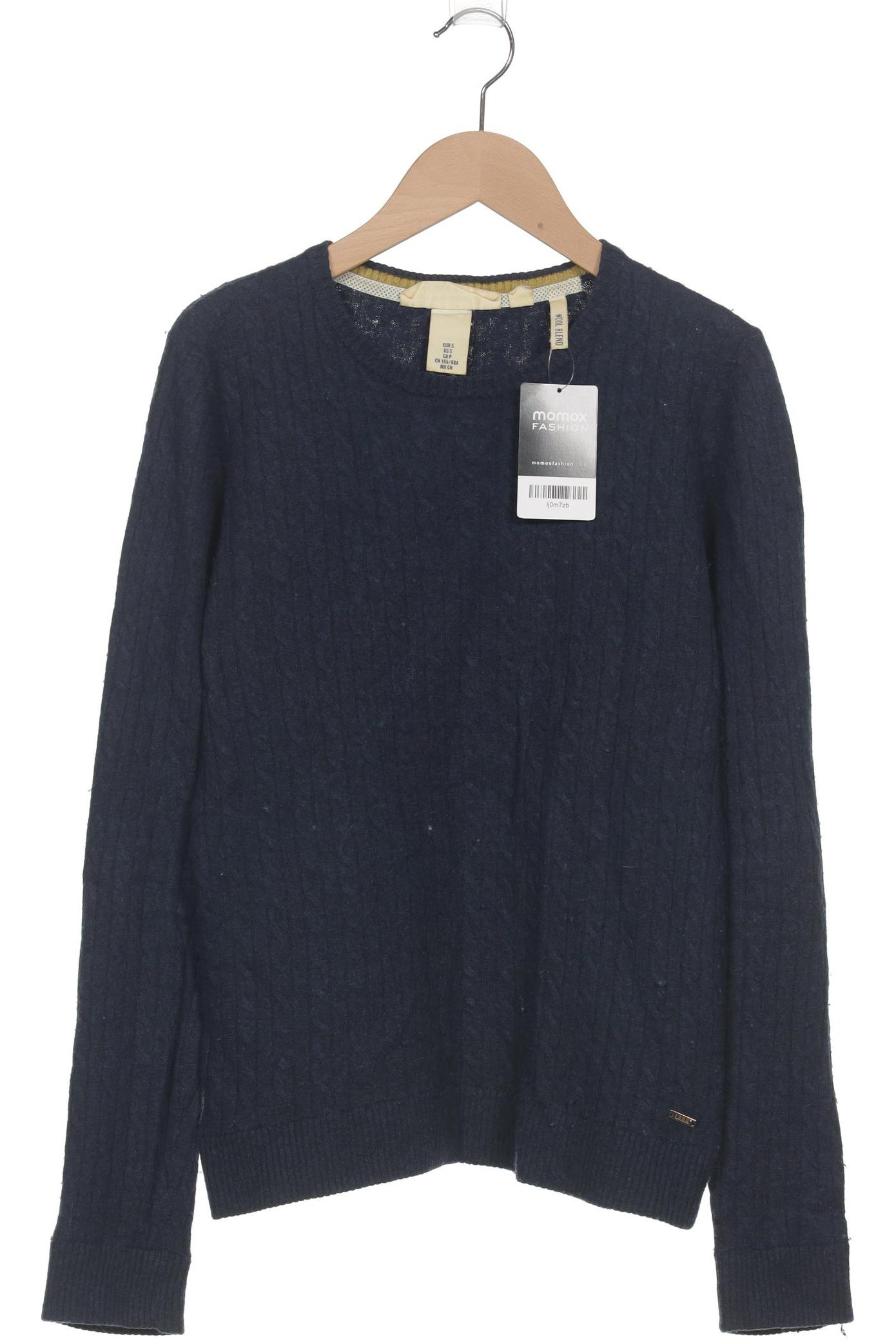 

H&M Damen Pullover, marineblau, Gr. 36