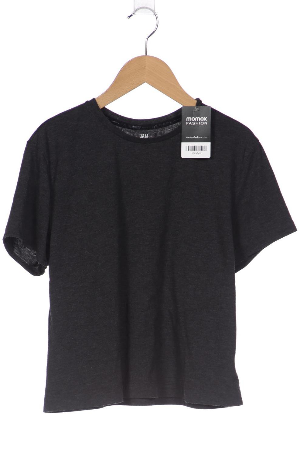 

H&M Damen T-Shirt, grau, Gr. 38