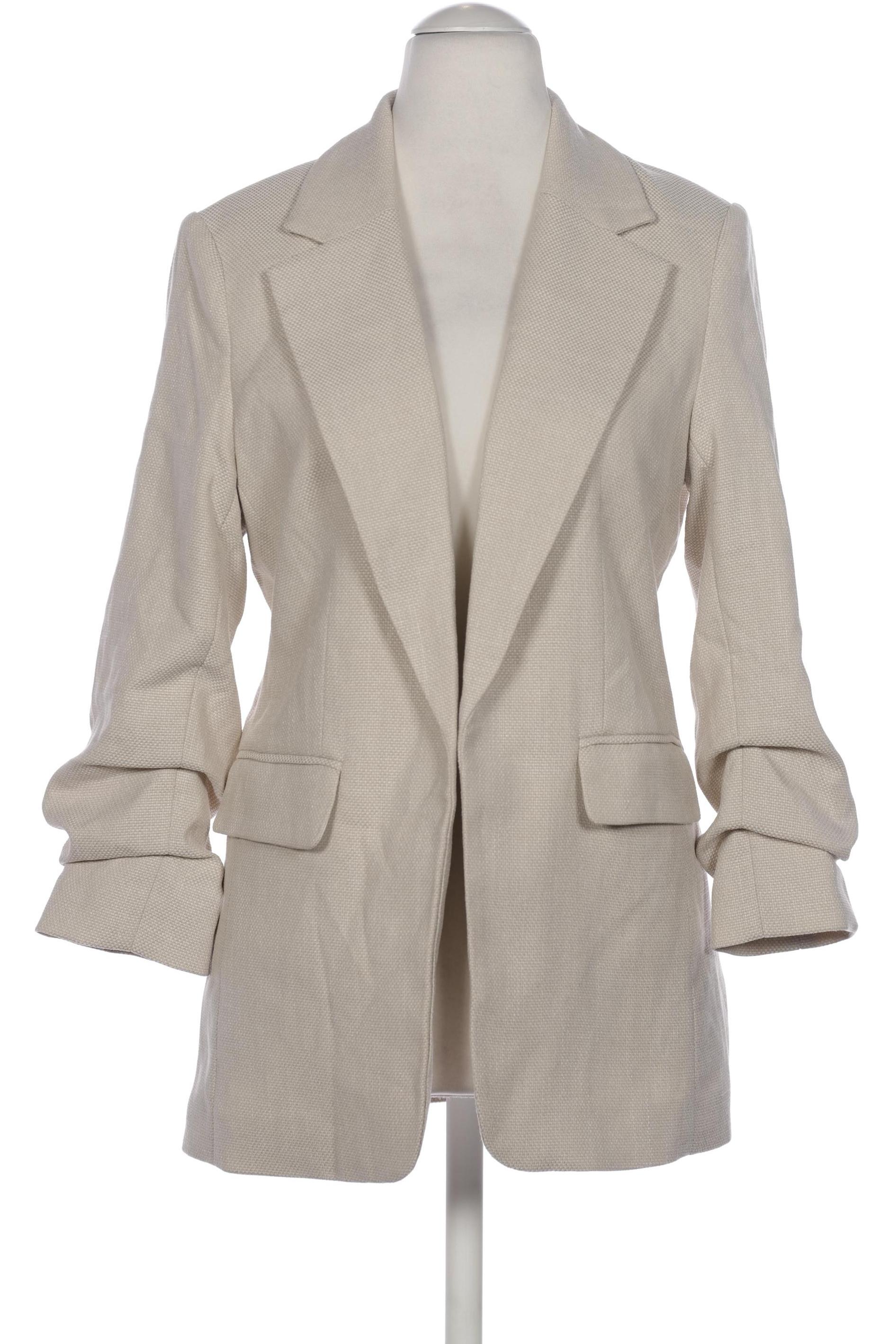 

H&M Damen Blazer, cremeweiß, Gr. 40