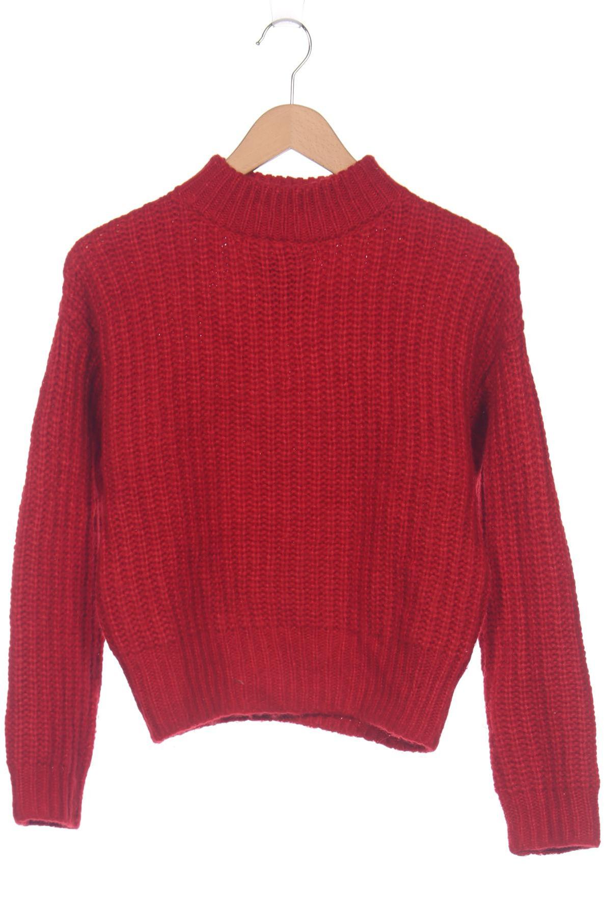 

H&M Damen Pullover, rot, Gr. 34