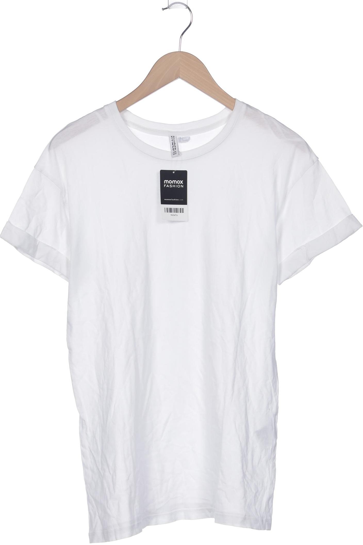 

H&M Damen T-Shirt, weiß, Gr. 36