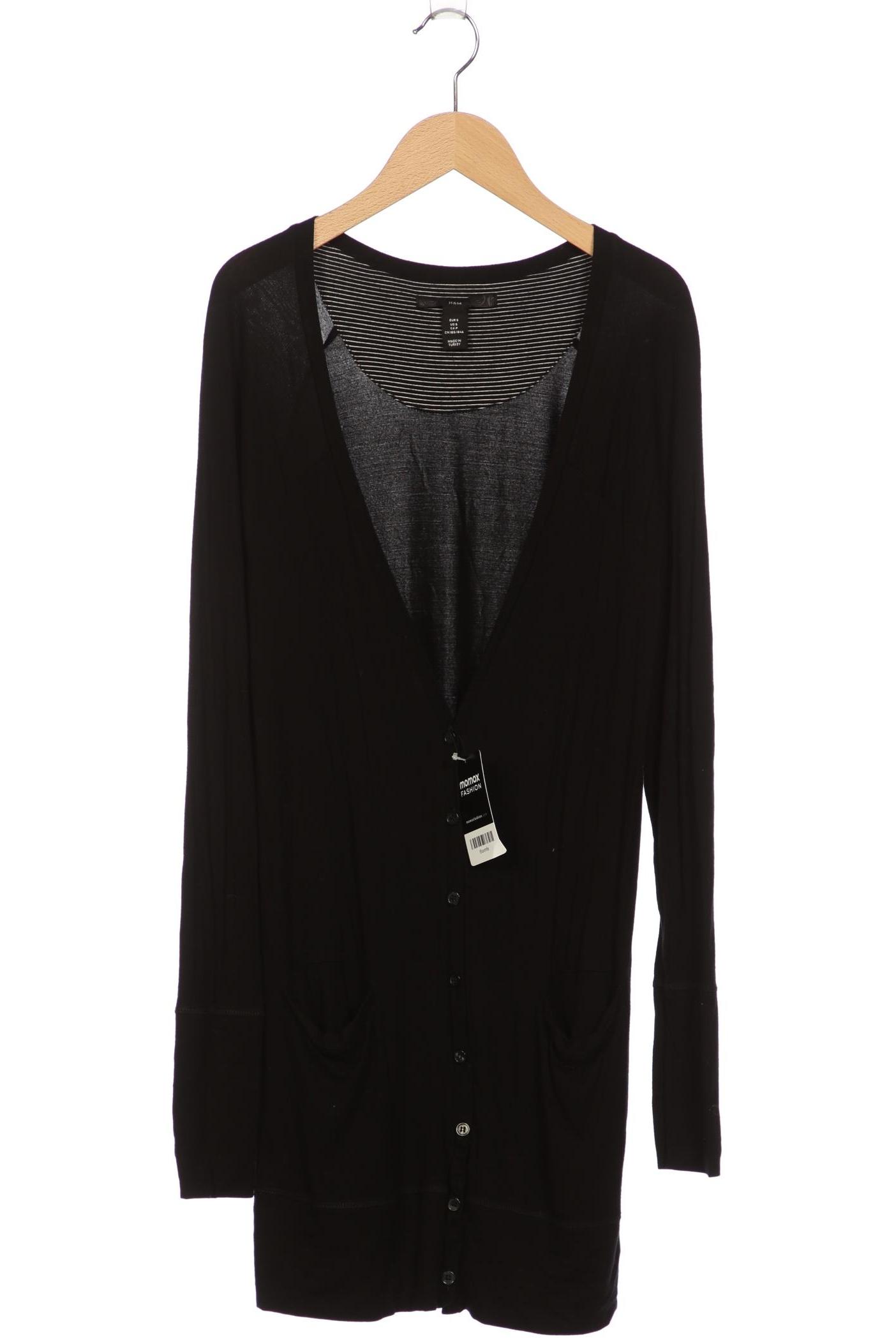 

H&M Damen Strickjacke, schwarz, Gr. 36
