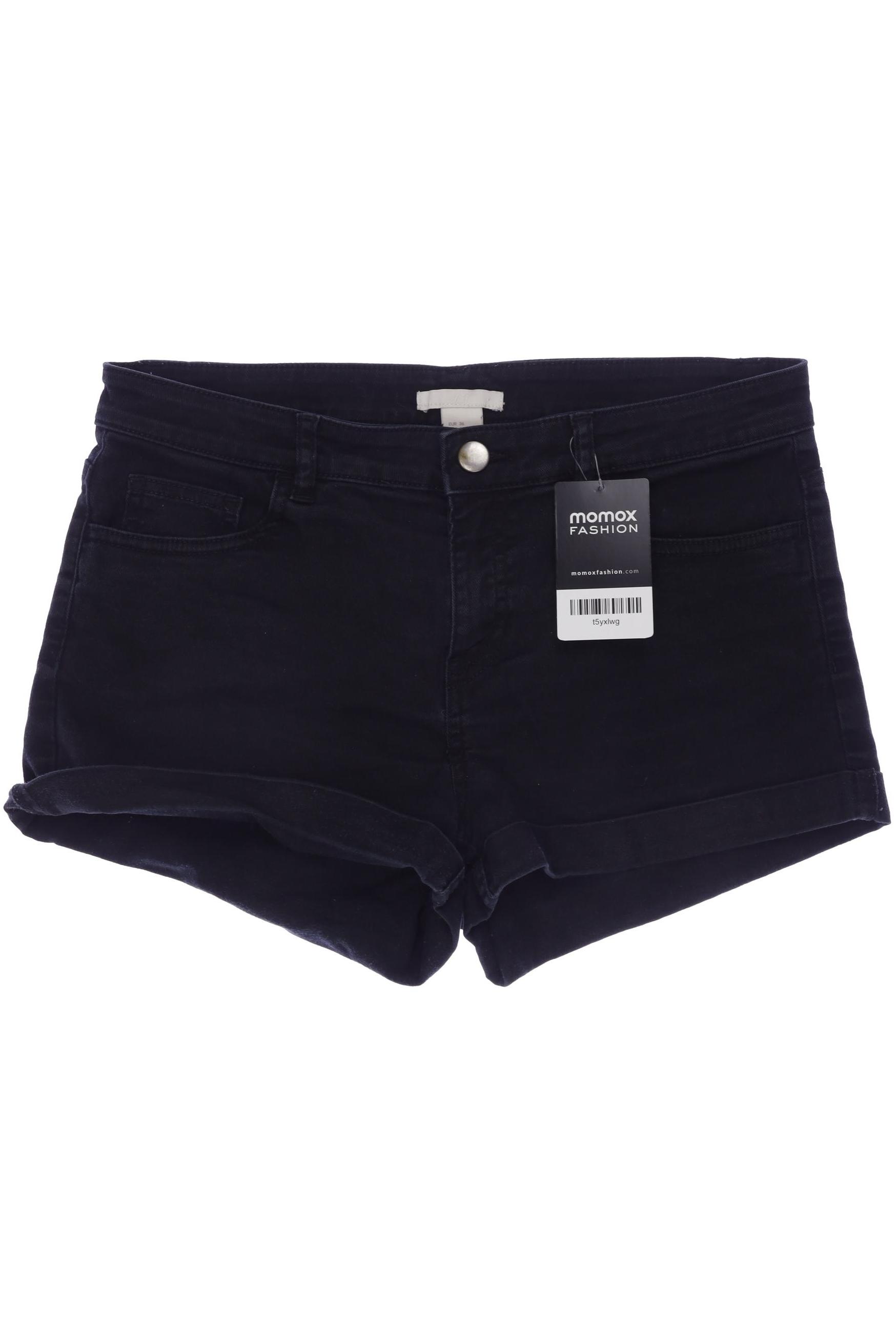 

H&M Damen Shorts, schwarz, Gr. 36