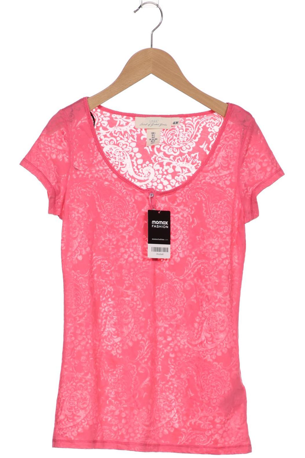 

H&M Damen T-Shirt, pink, Gr. 36