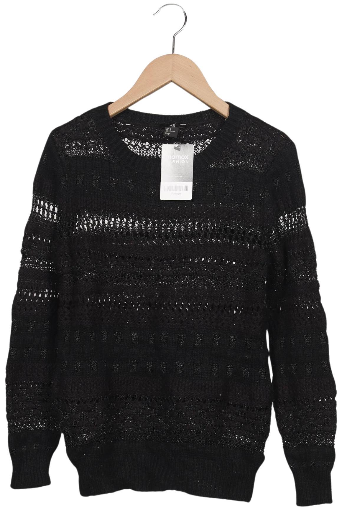 

H&M Damen Pullover, schwarz, Gr. 36