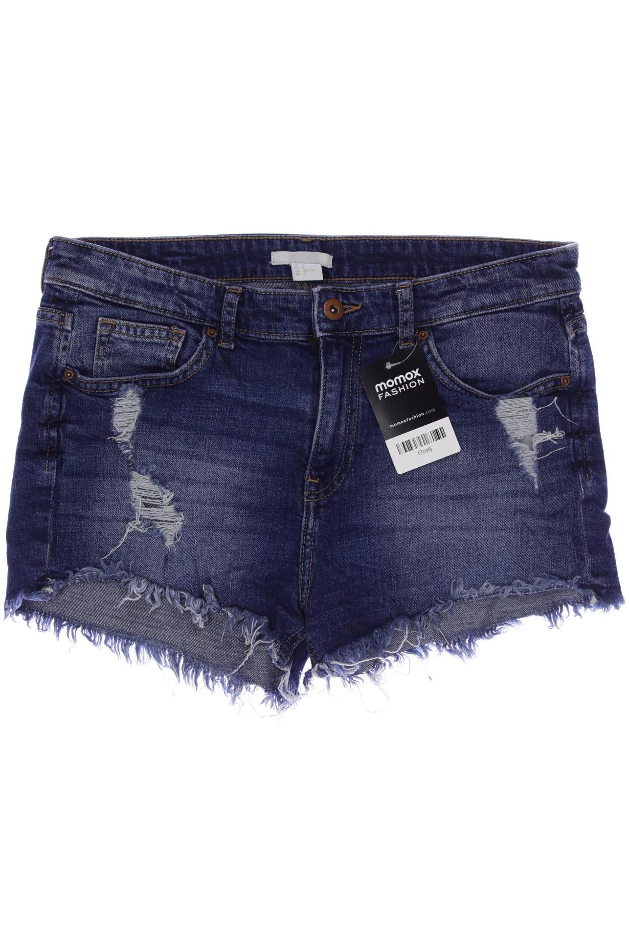 

H&M Damen Shorts, blau, Gr. 38