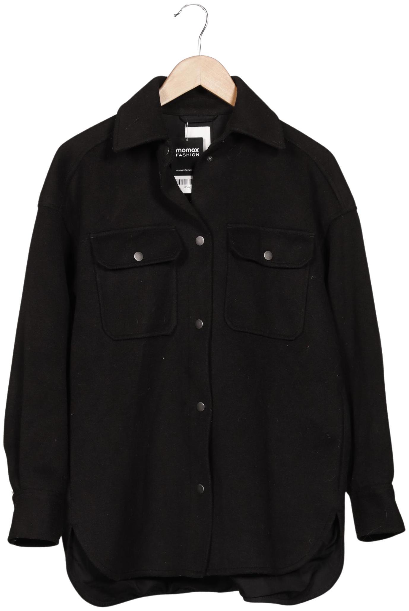 

H&M Damen Jacke, schwarz, Gr. 34