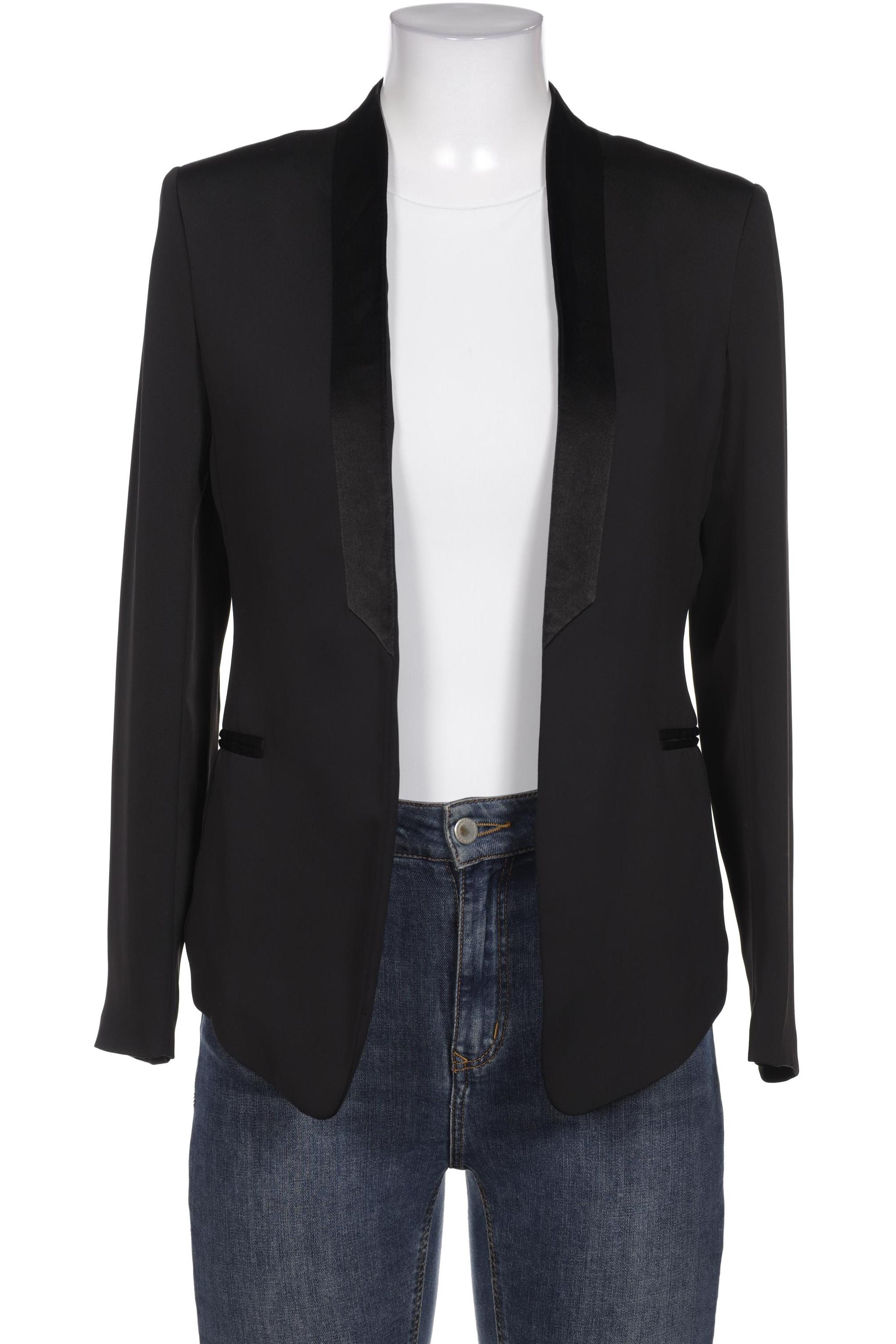 

H&M Damen Blazer, schwarz, Gr. 38