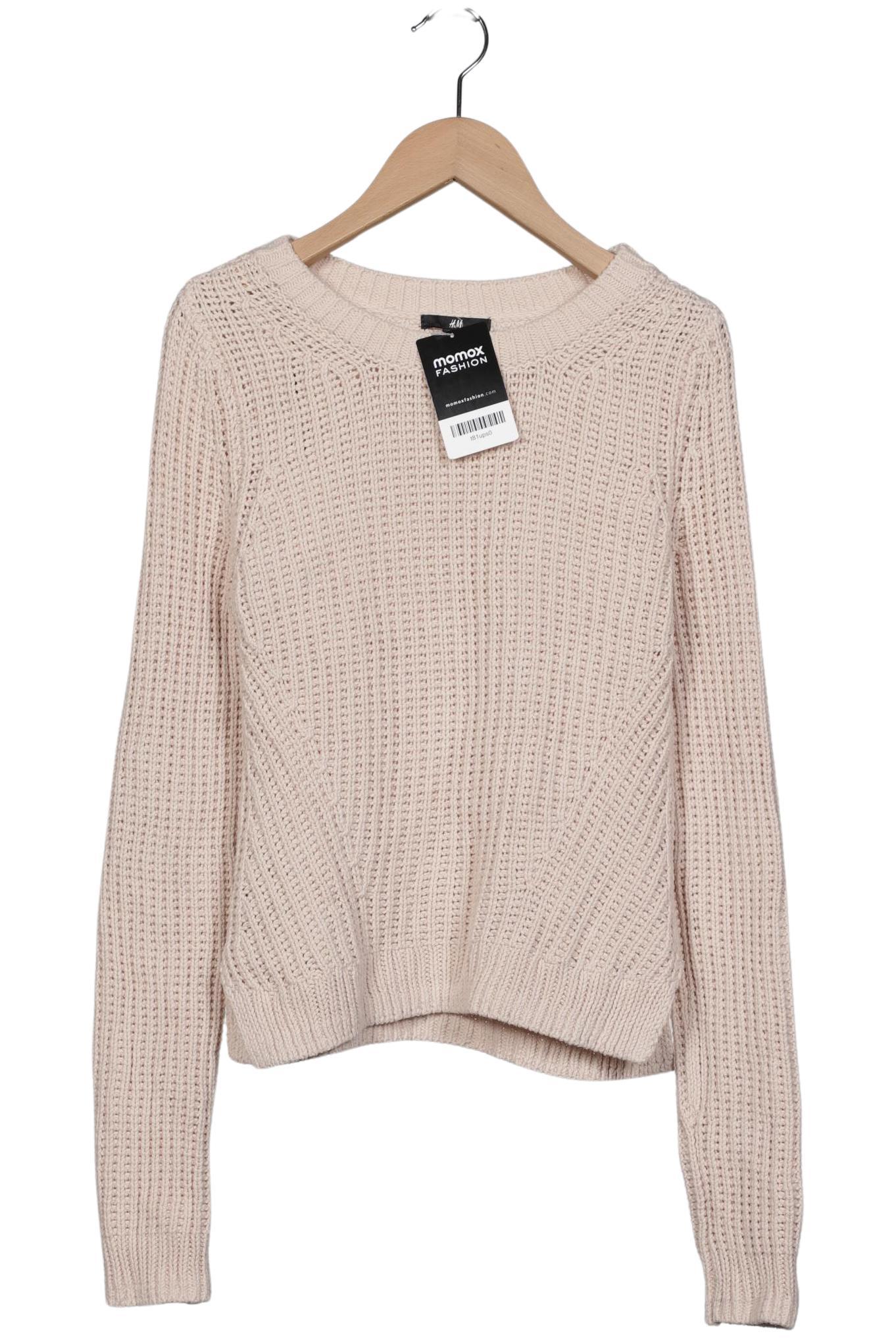 

H&M Damen Pullover, beige, Gr. 34