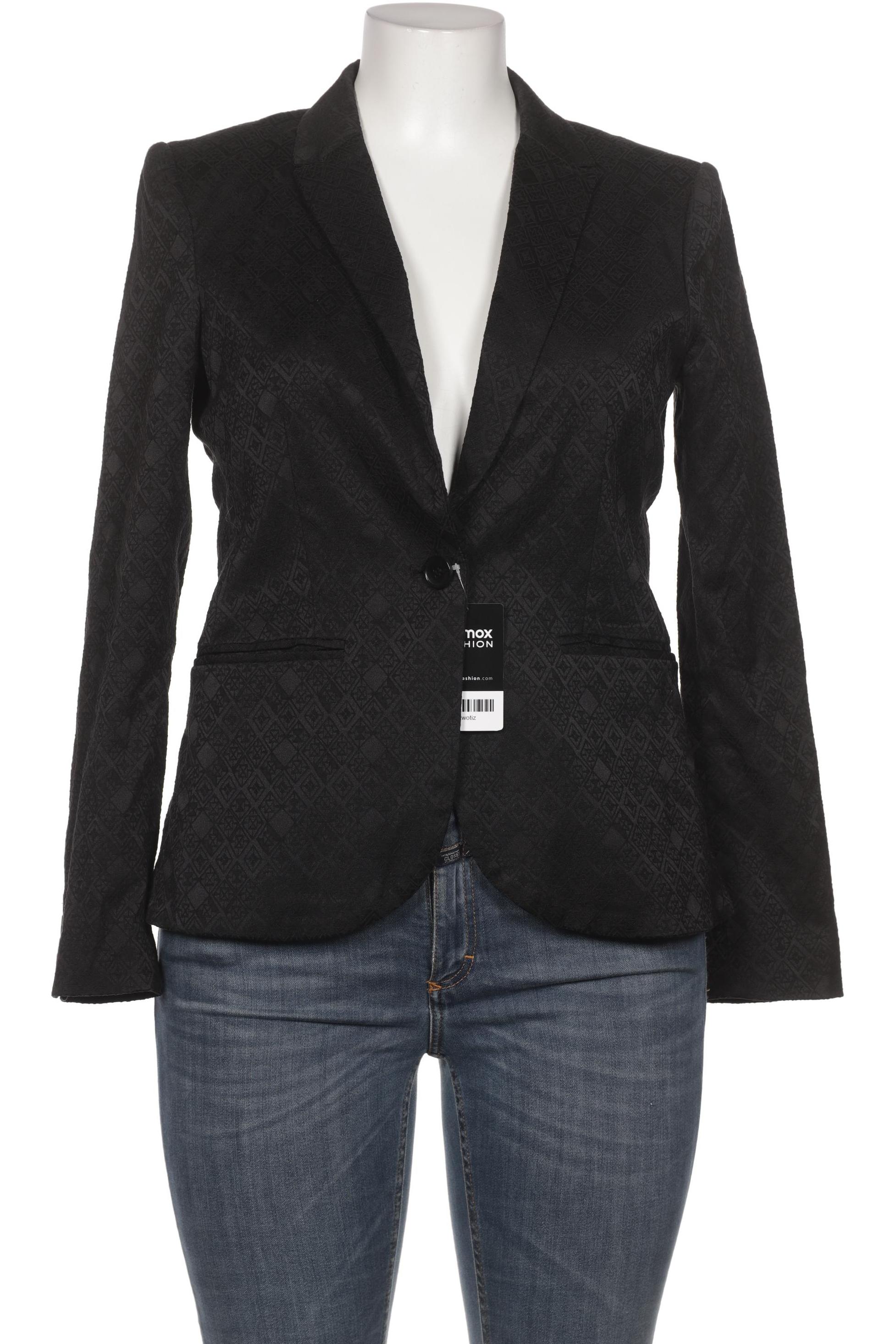 

H&M Damen Blazer, schwarz, Gr. 42