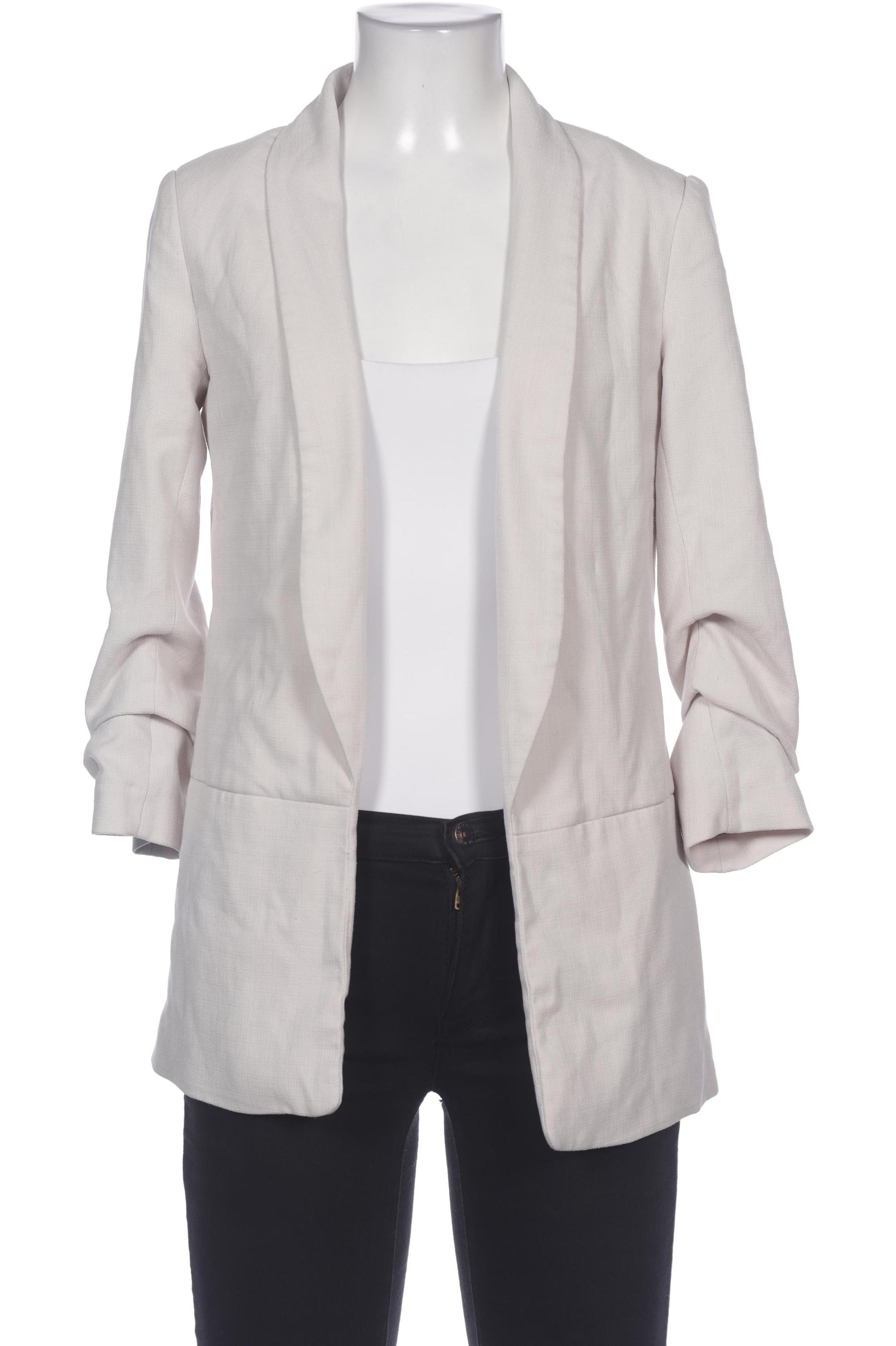 

H&M Damen Blazer, cremeweiß, Gr. 34