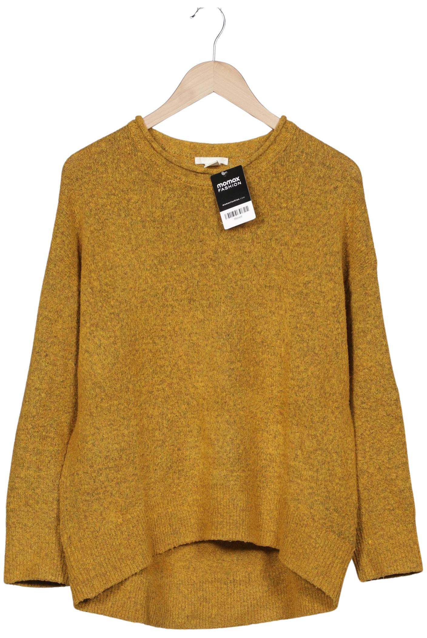 

H&M Damen Pullover, gelb, Gr. 34