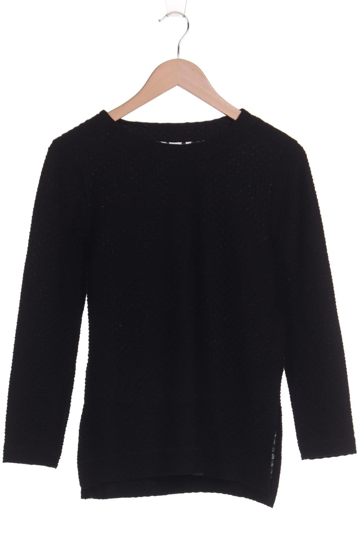 

H&M Damen Langarmshirt, schwarz, Gr. 36
