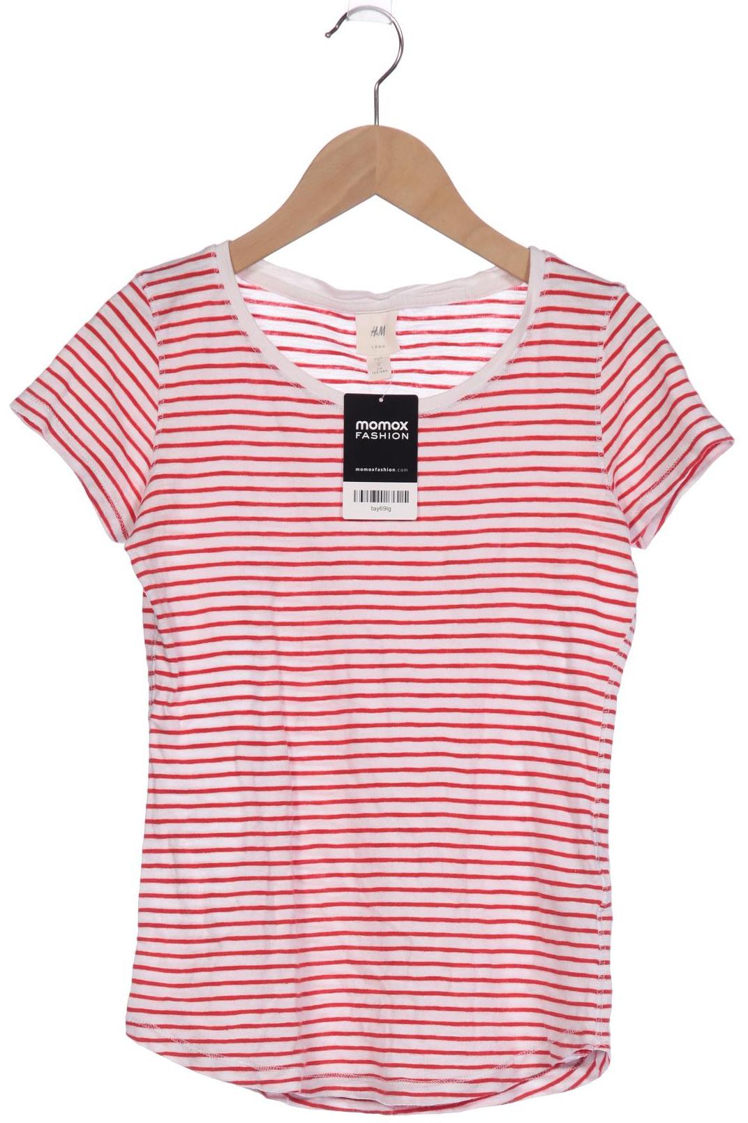 

H&M Damen T-Shirt, weiß