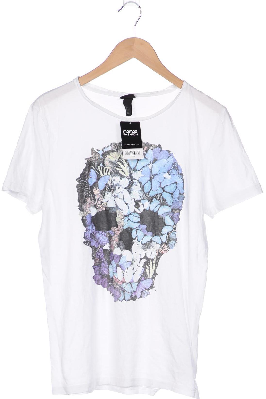 

H&M Damen T-Shirt, weiß