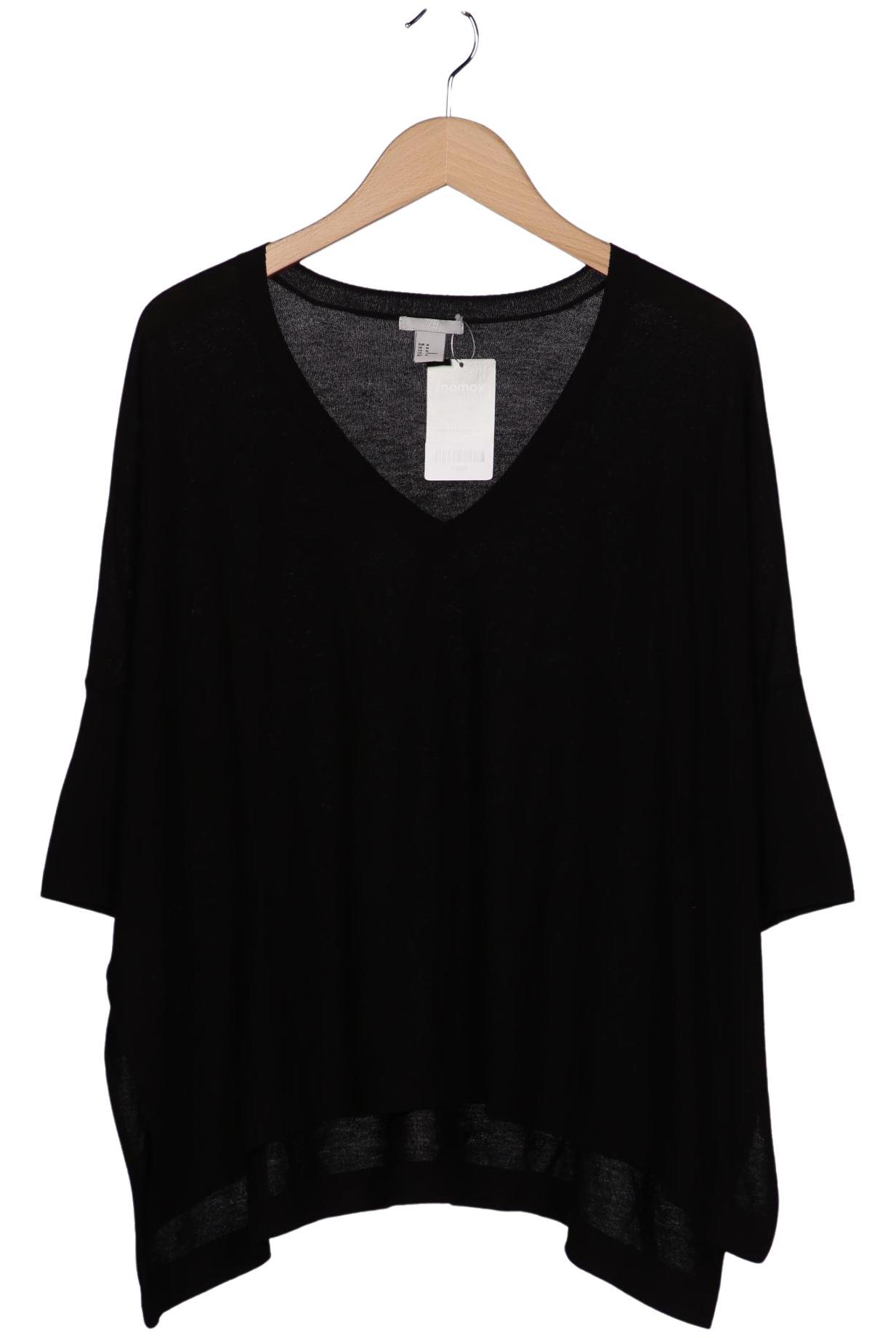 

H&M Damen Pullover, schwarz, Gr. 38