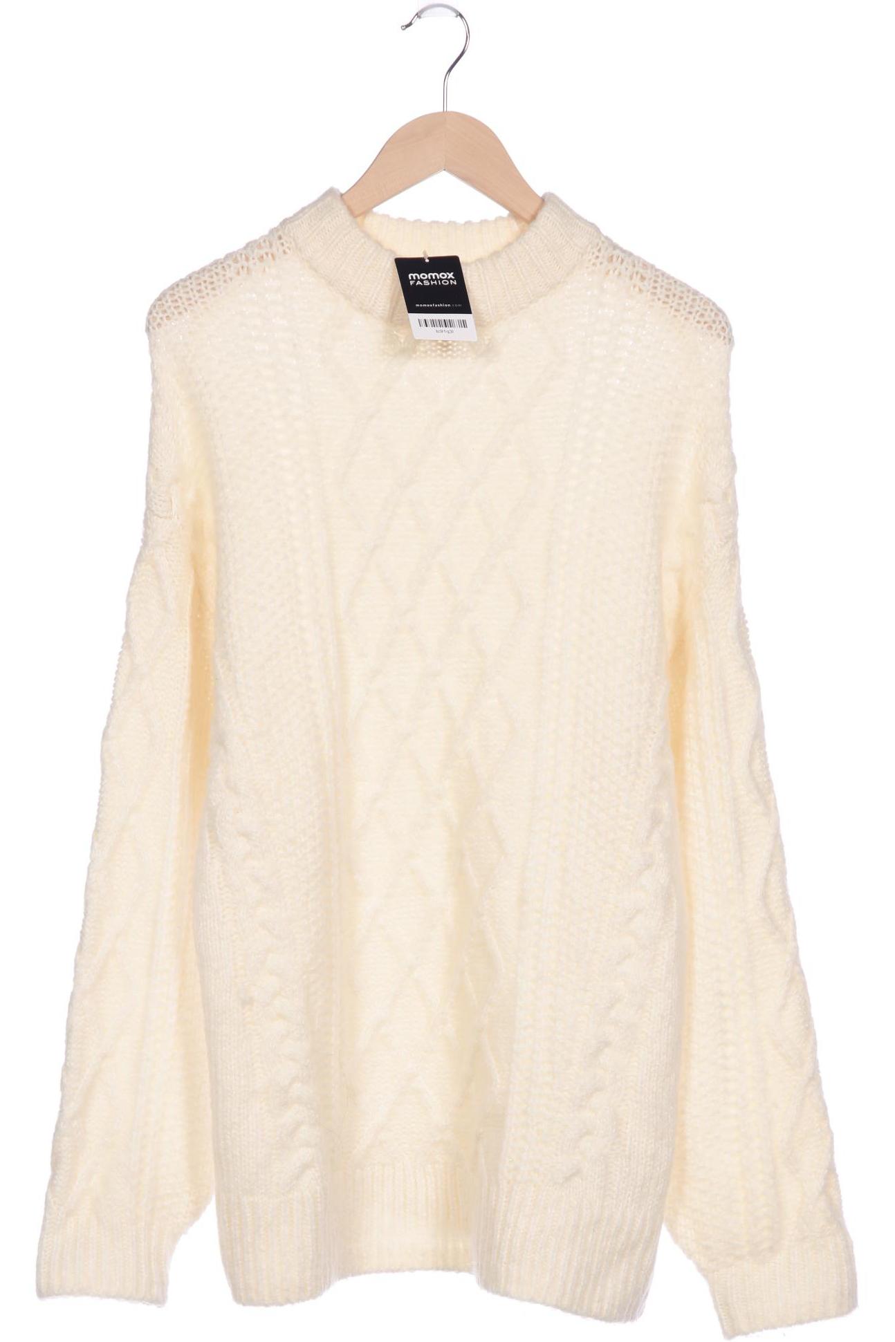 

H&M Damen Pullover, cremeweiß, Gr. 36