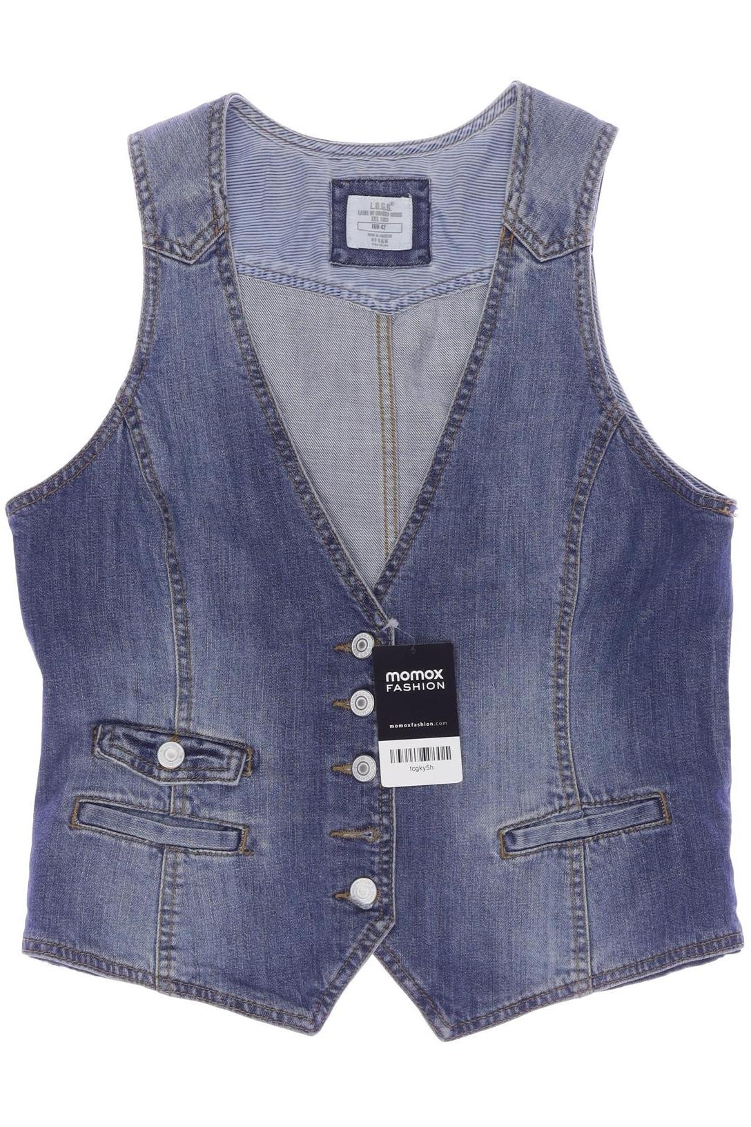 

H&M Damen Weste, blau, Gr. 42