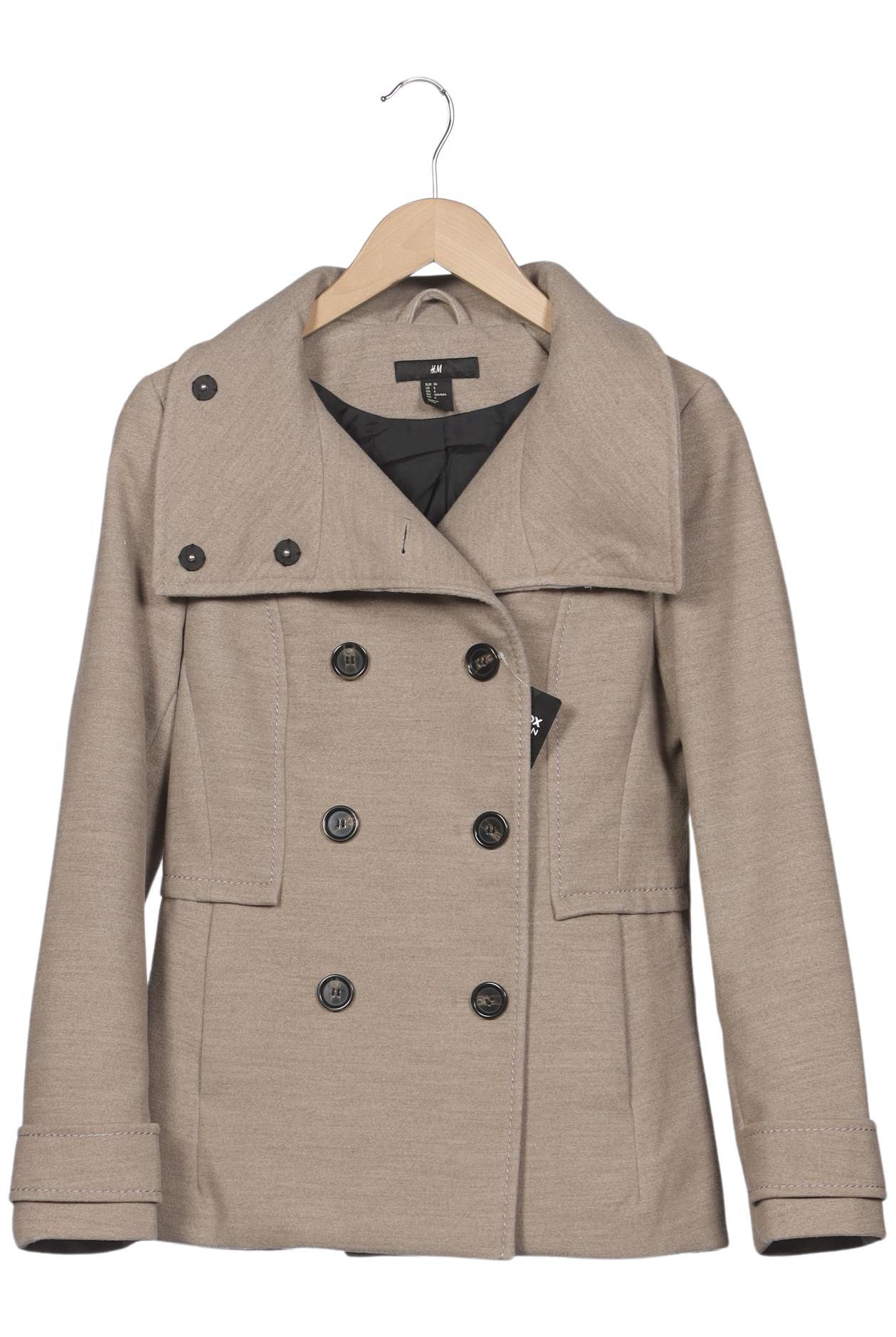 

H&M Damen Jacke, beige, Gr. 36