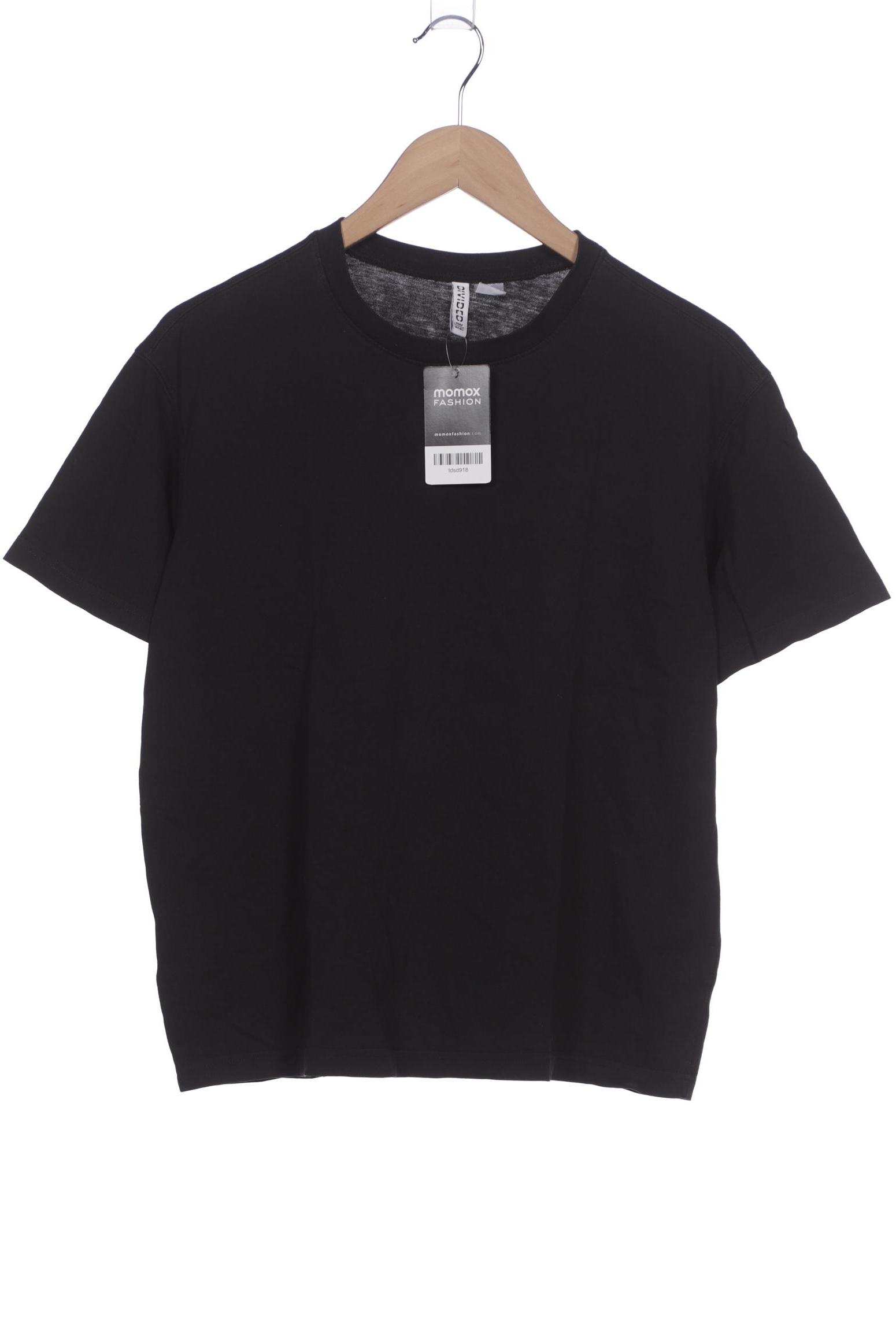 

H&M Damen T-Shirt, schwarz, Gr. 36