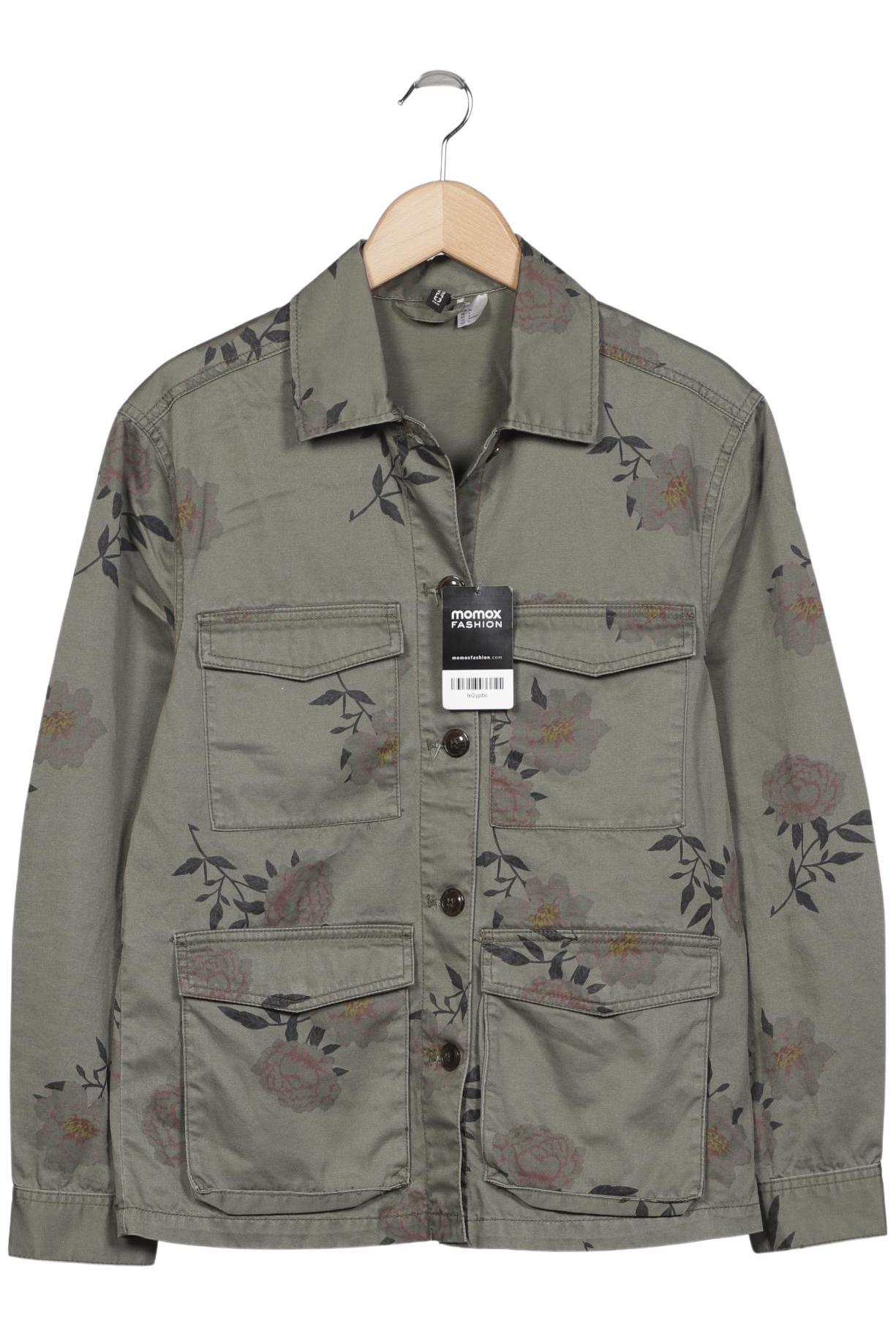

H&M Damen Jacke, grün, Gr. 36