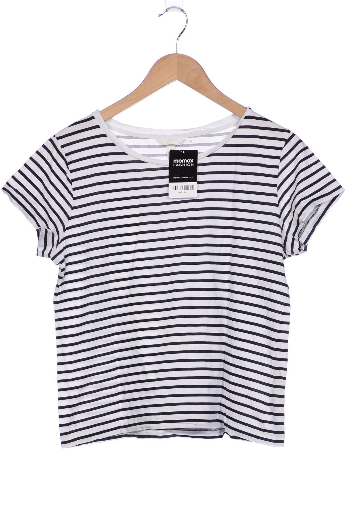 

H&M Damen T-Shirt, weiß, Gr. 38