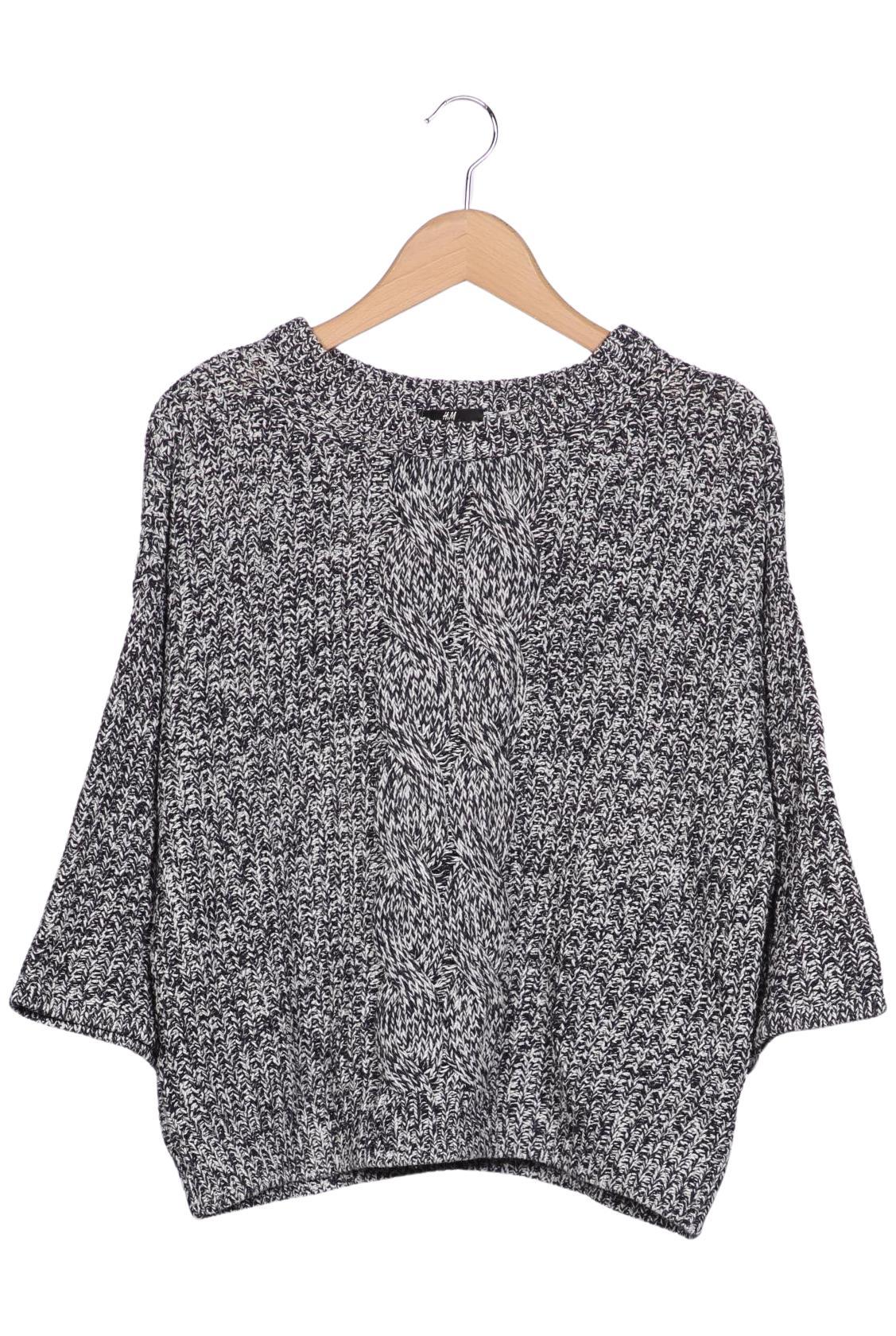 

H&M Damen Pullover, grau, Gr. 34