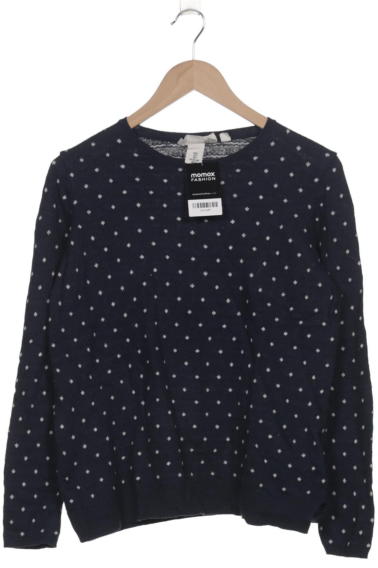 

H&M Damen Pullover, marineblau, Gr. 36
