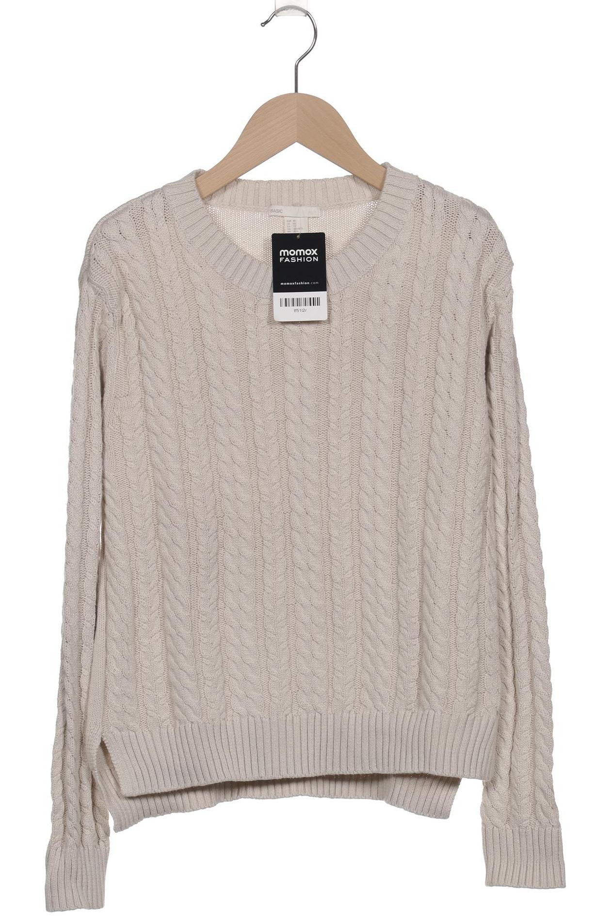 

H&M Damen Pullover, beige, Gr. 34