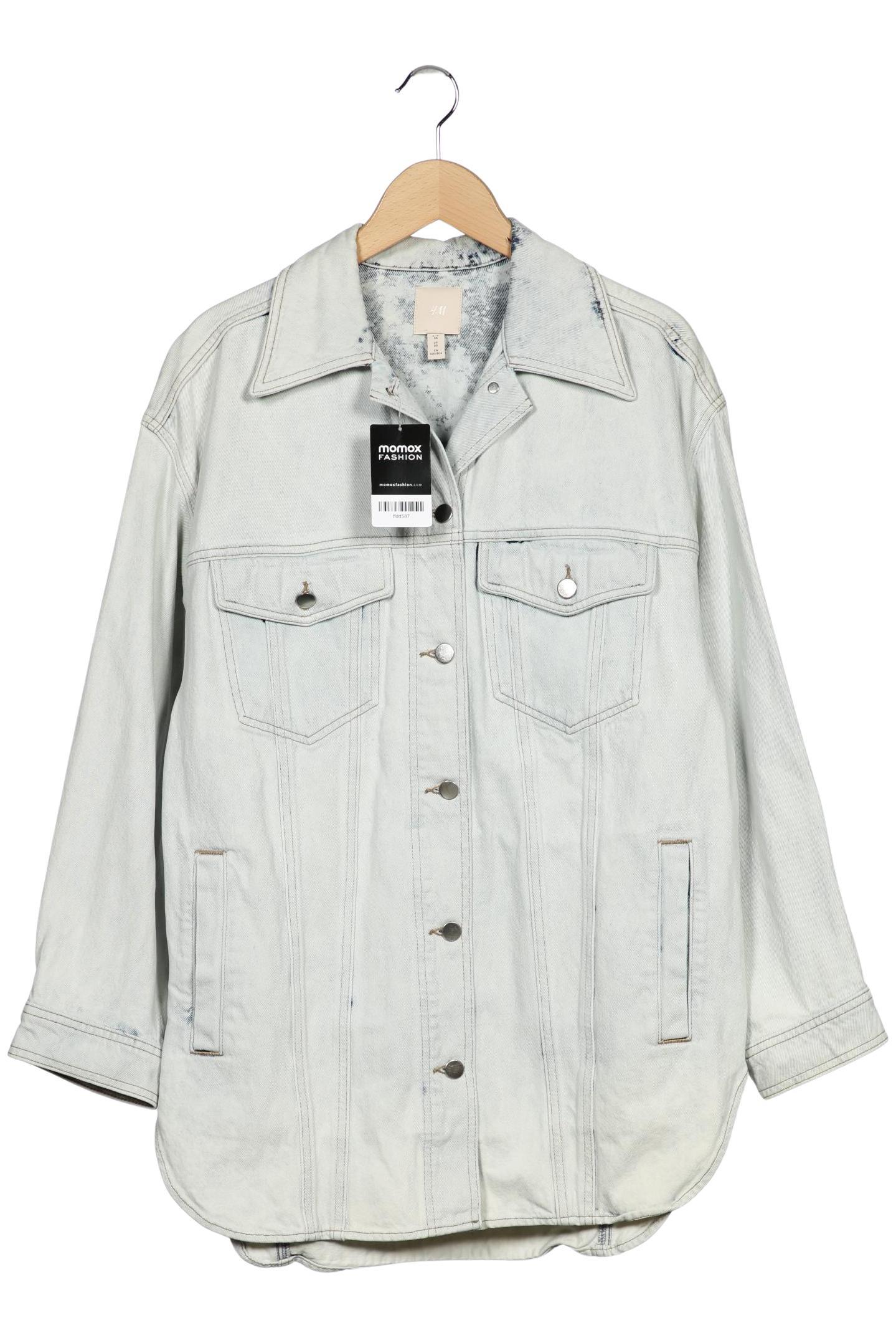 

H&M Damen Jacke, hellblau, Gr. 34