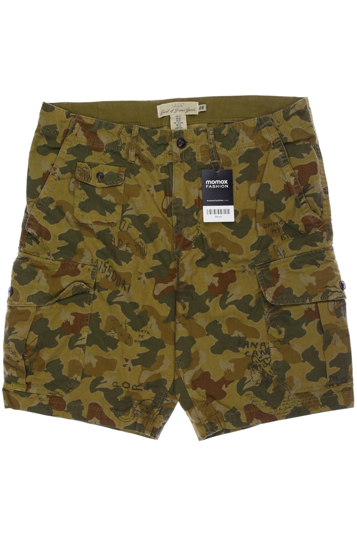 

H&M Damen Shorts, gelb, Gr. 44