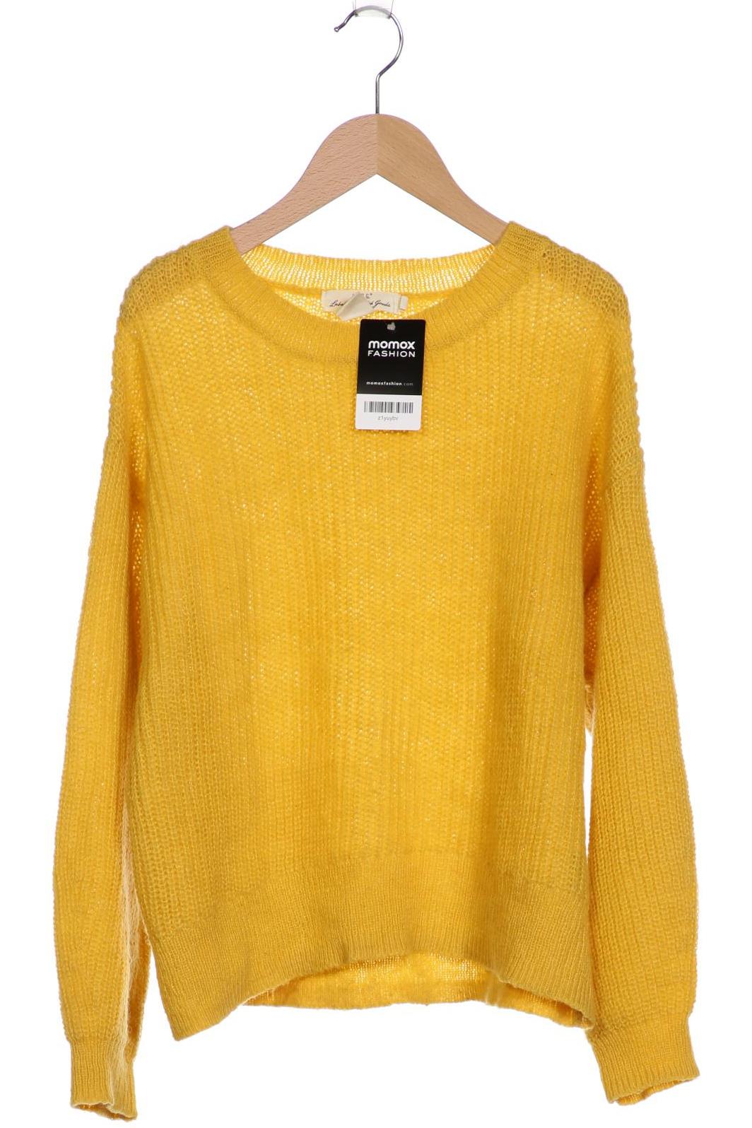 

H&M Damen Pullover, gelb, Gr. 36