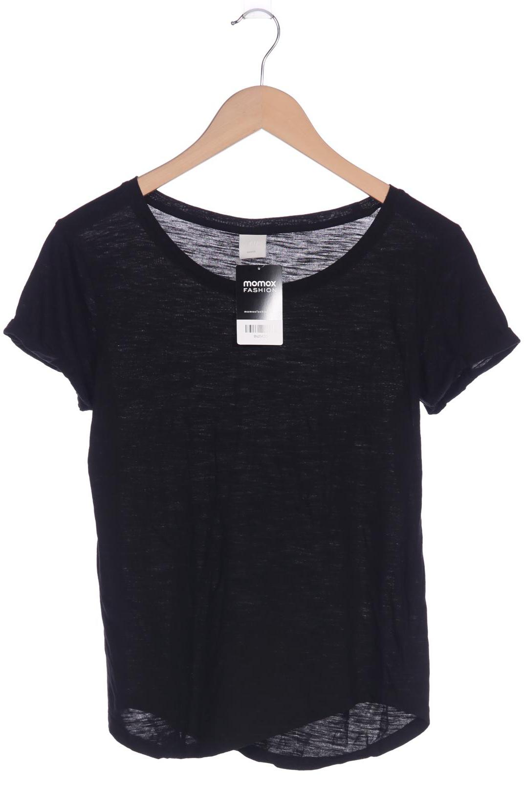 

H&M Damen T-Shirt, schwarz, Gr. 44