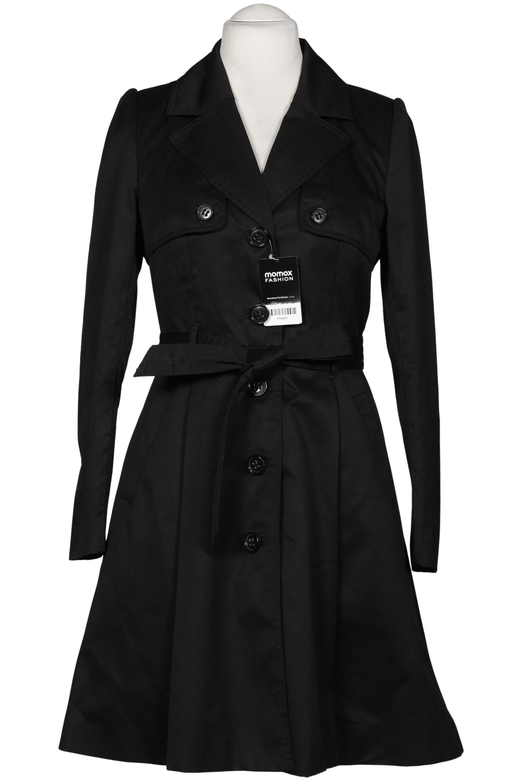 

H&M Damen Mantel, schwarz, Gr. 38