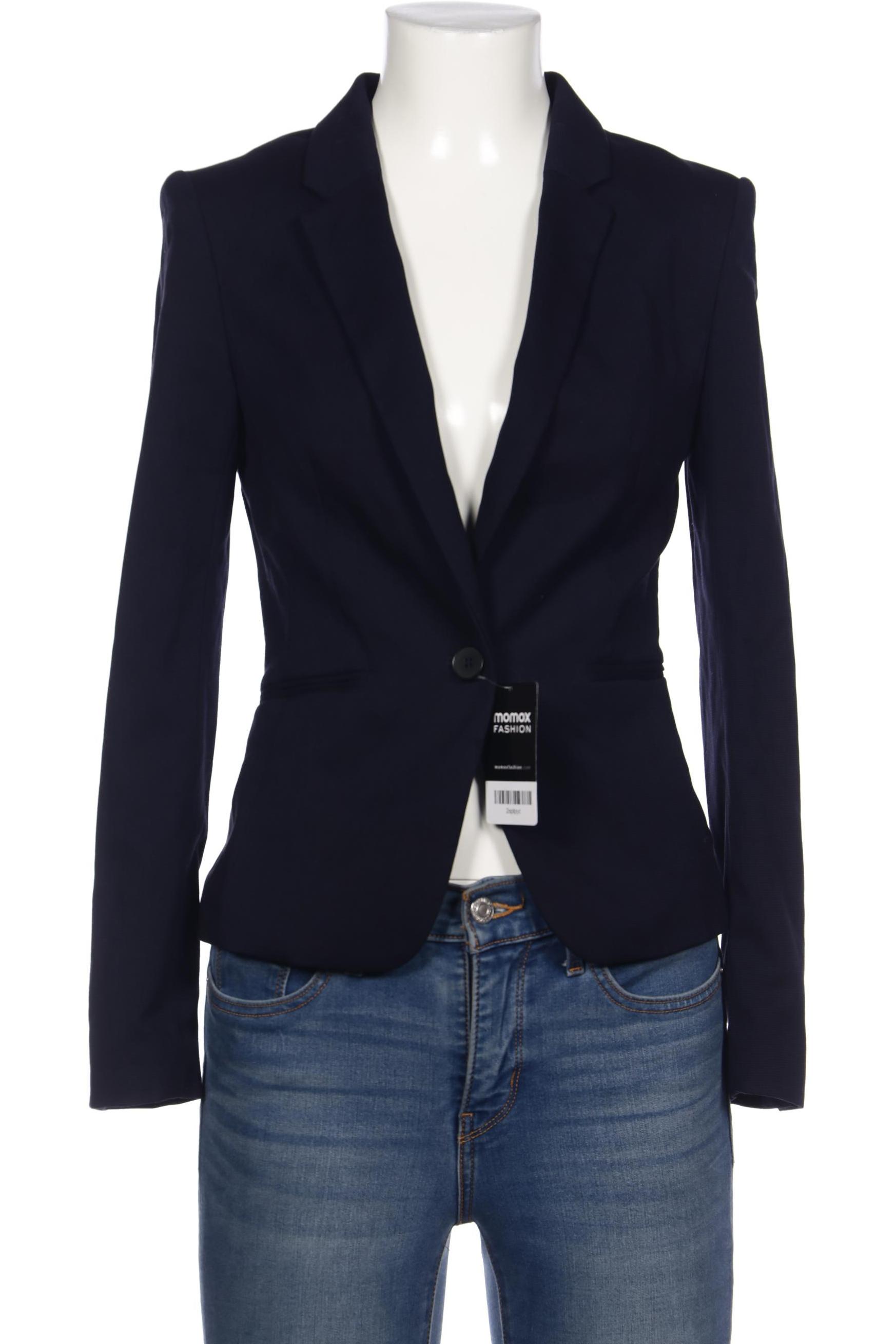 

H&M Damen Blazer, marineblau, Gr. 34